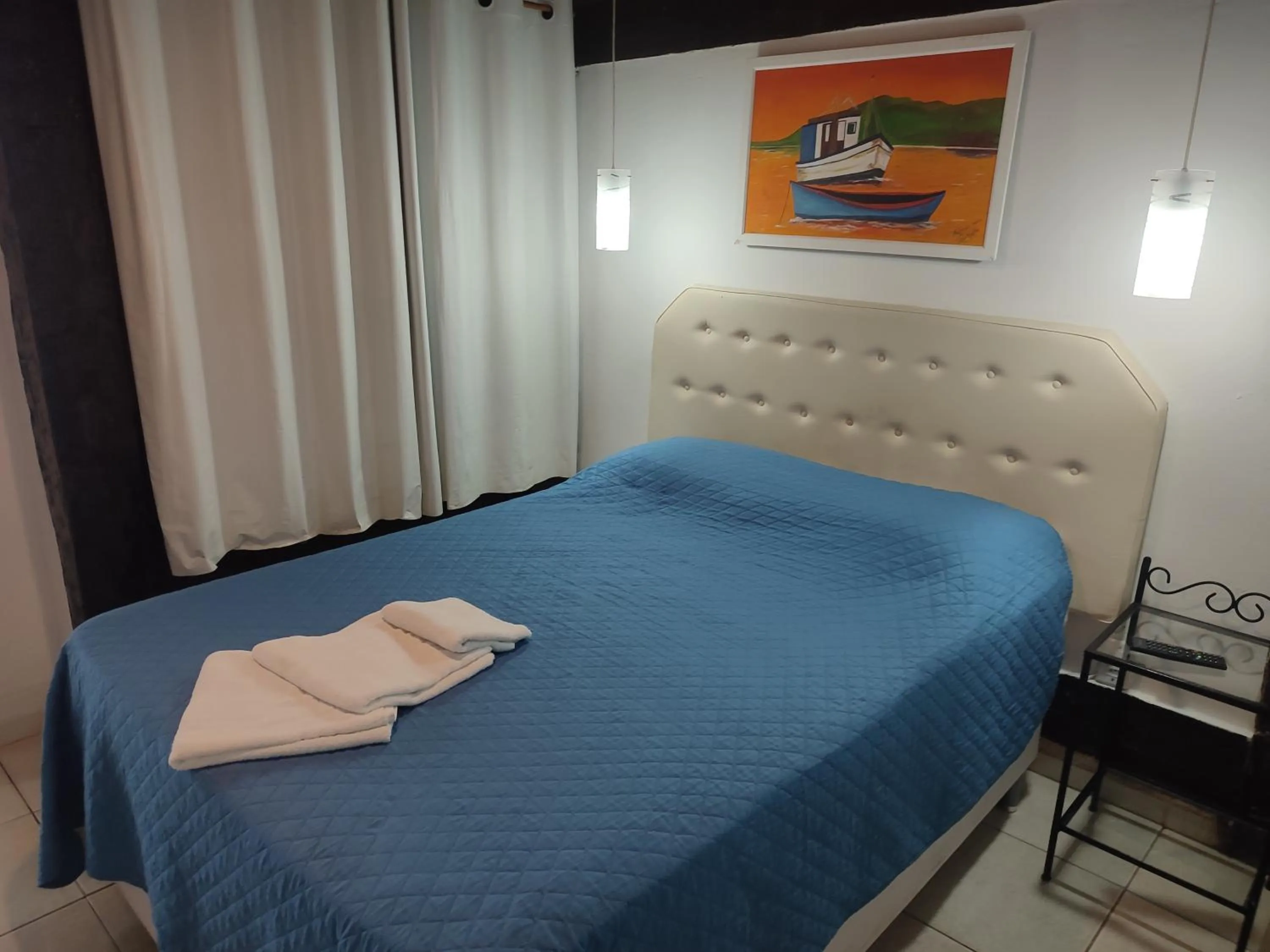 Bed in Pousada L'étage