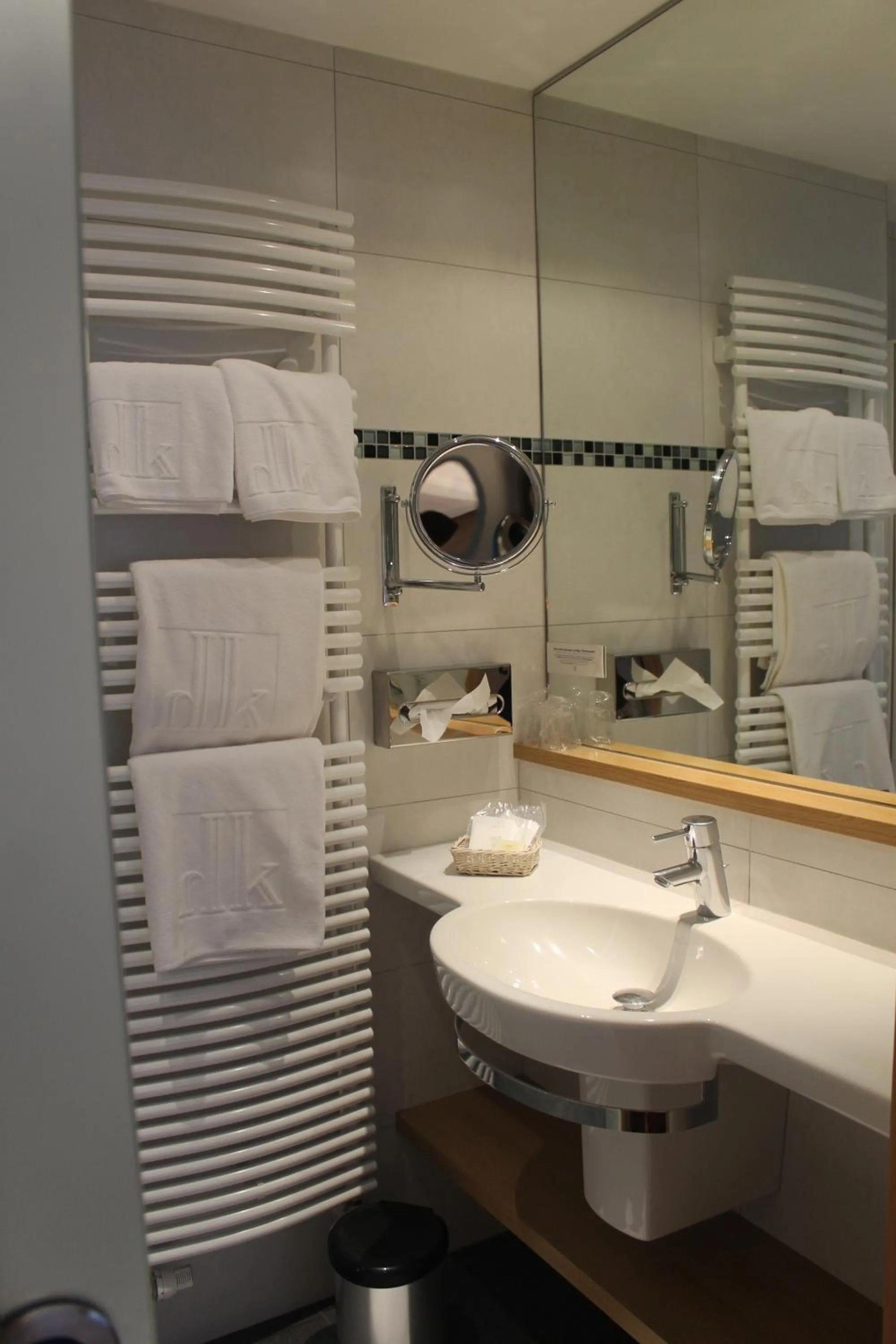 Bathroom in Hôtel Restaurant Logis Auberge Sundgovienne