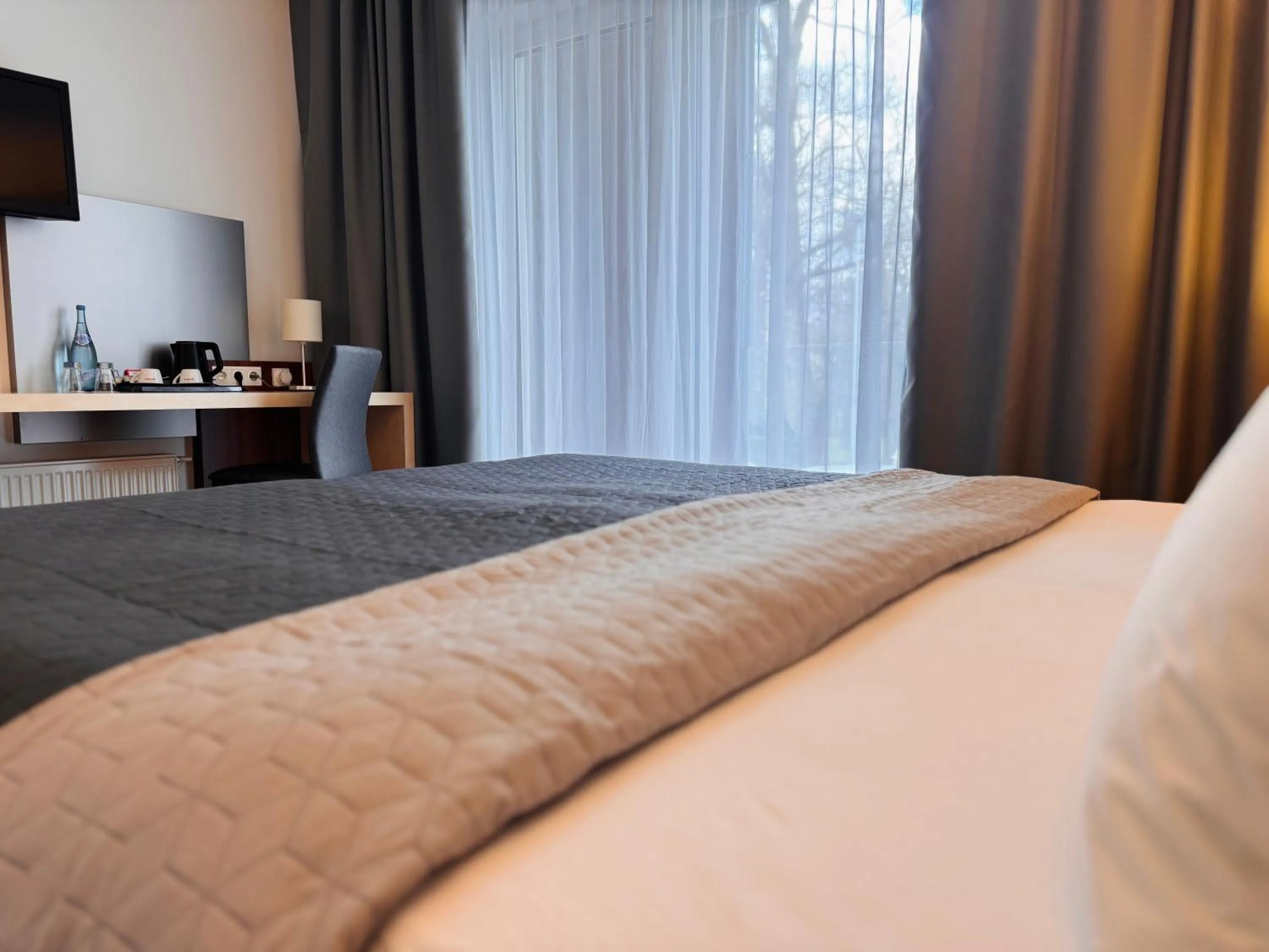 Photo of the whole room, Bed in Hotel Spirodom