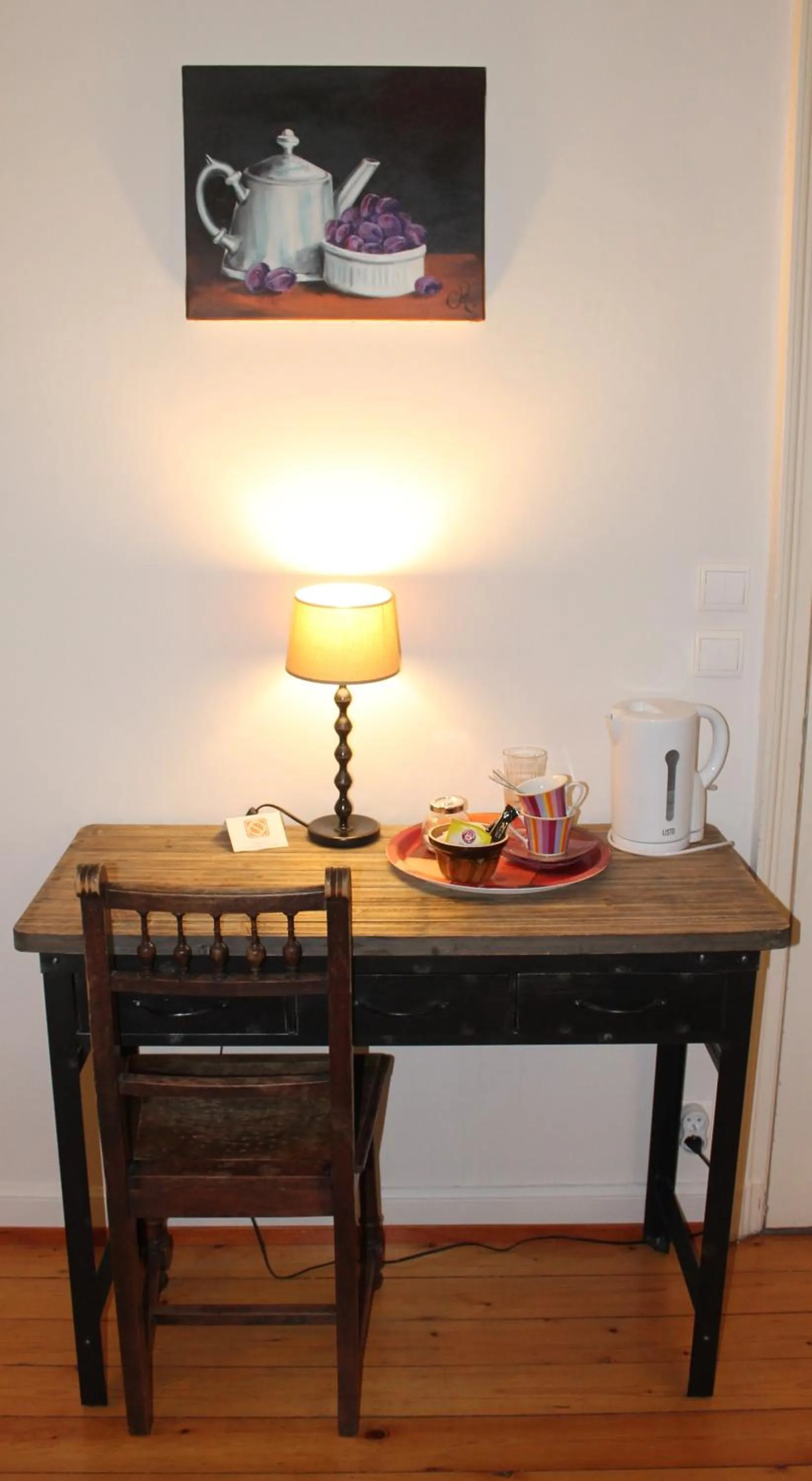 Decorative detail in Aux Berges de la Thur