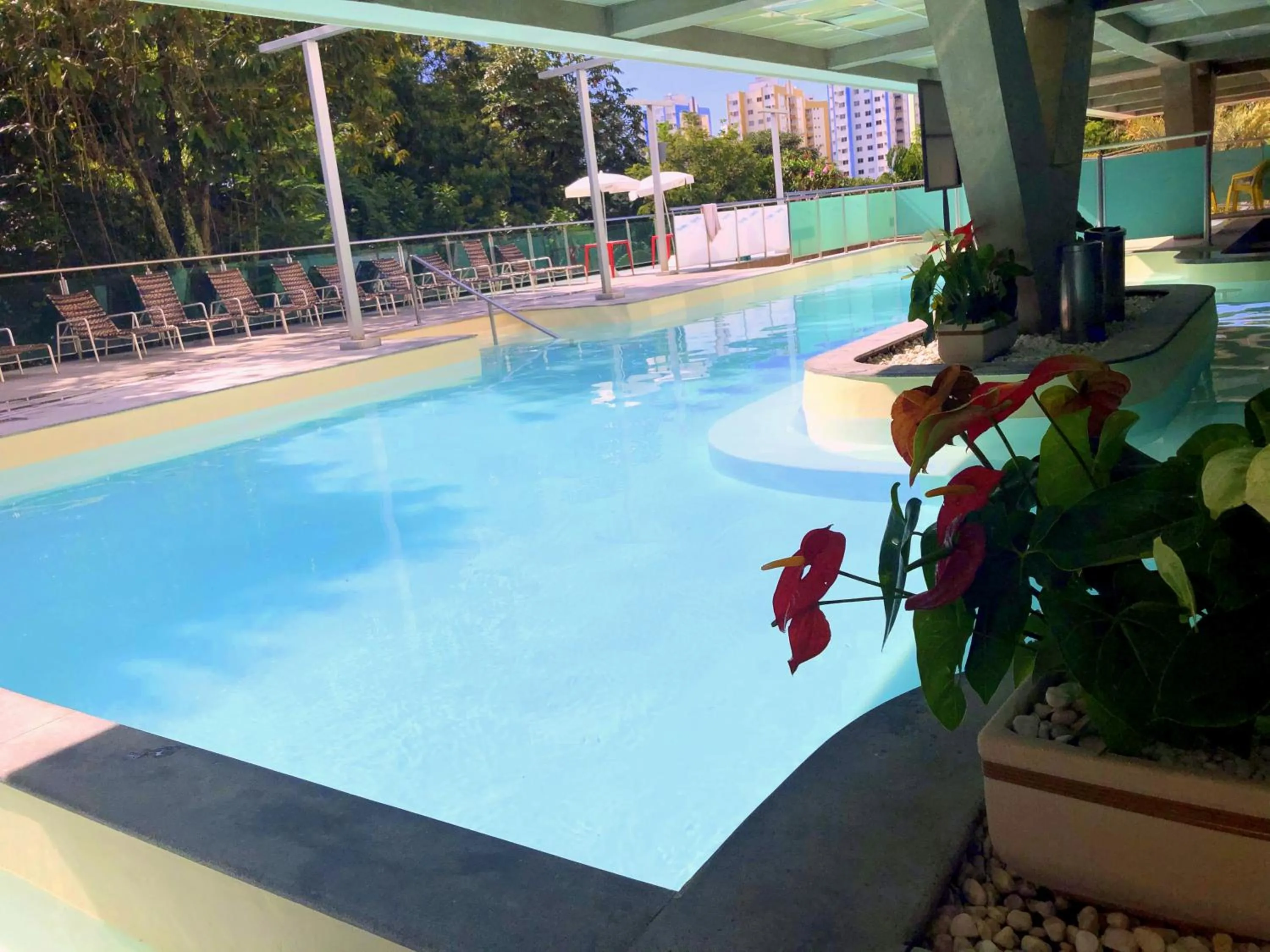 Swimming pool in Águas do Paranoá