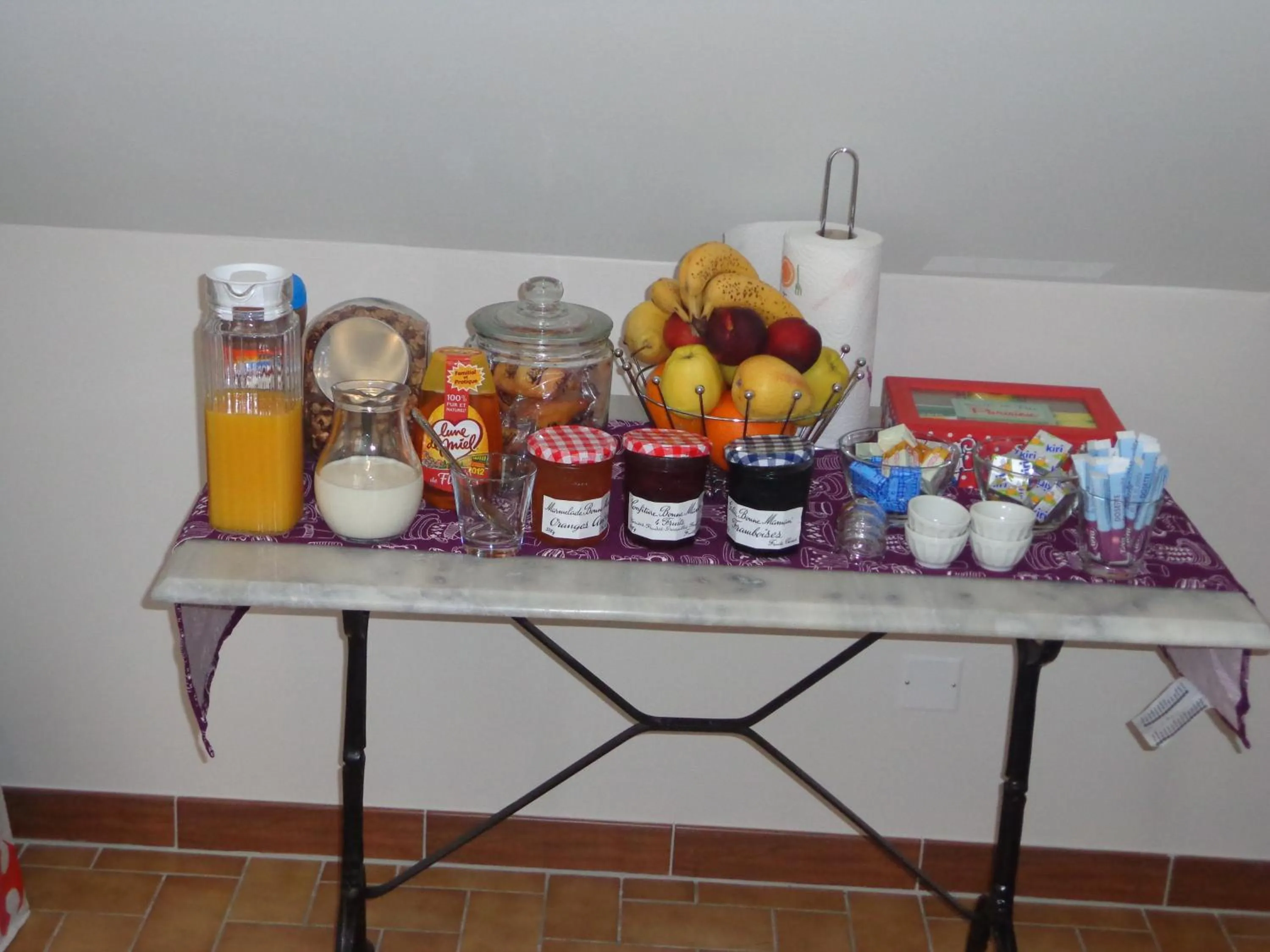 Breakfast in La Grille Dorée