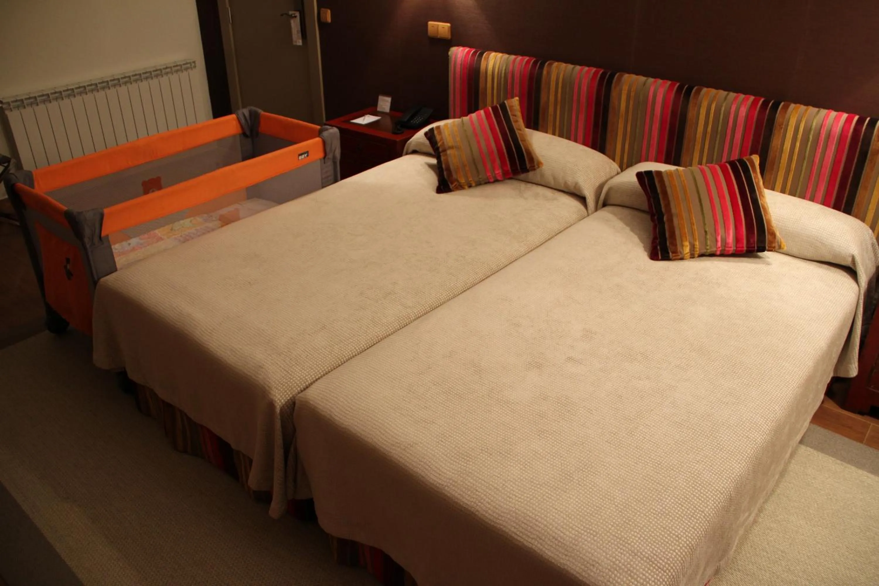 Bed in Hotel Palacio Dos Olivos