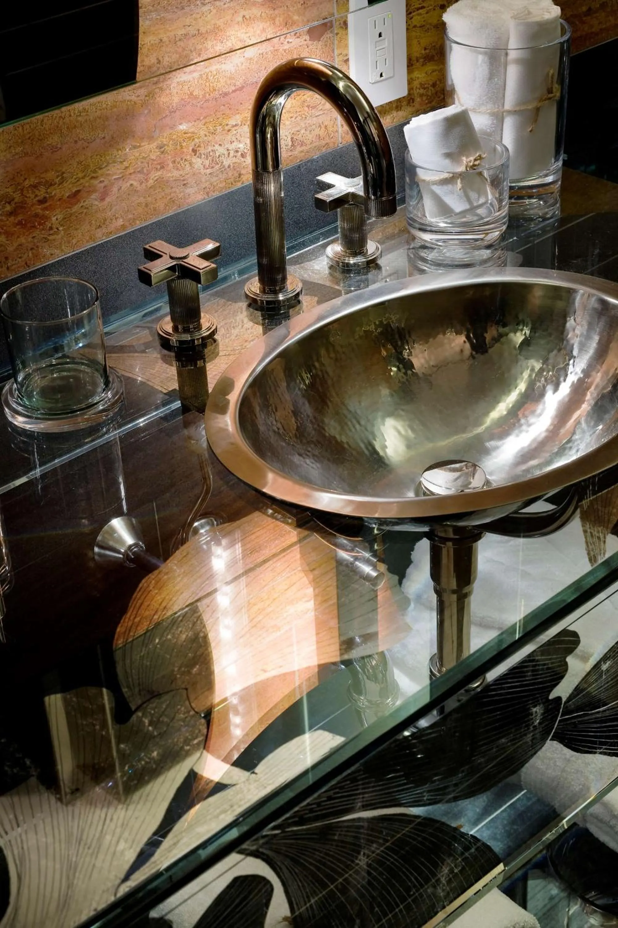 Bathroom in Andaz 5th Avenue, By Hyatt