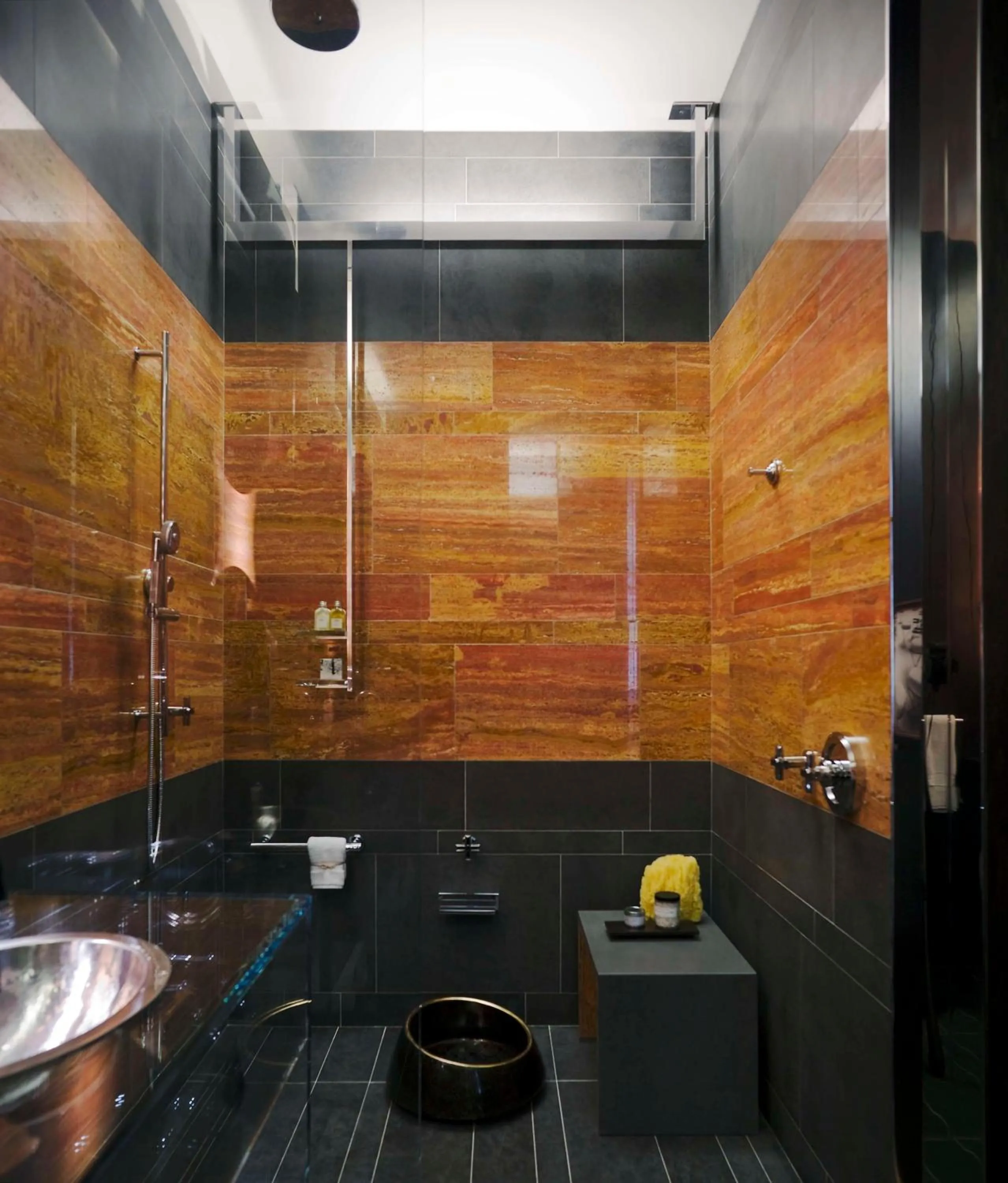 Bathroom in Andaz 5th Avenue, By Hyatt