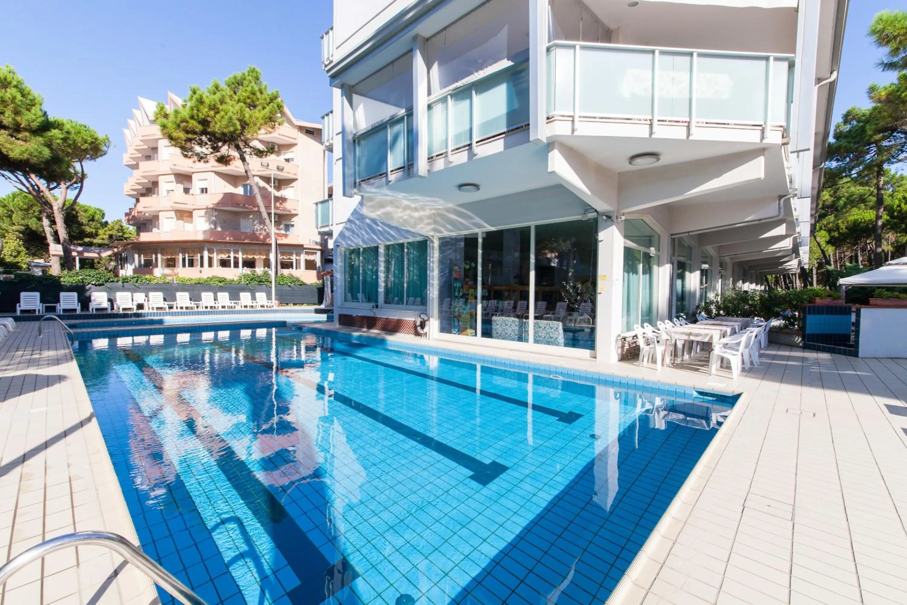 Bird's eye view in Hotel Sahara