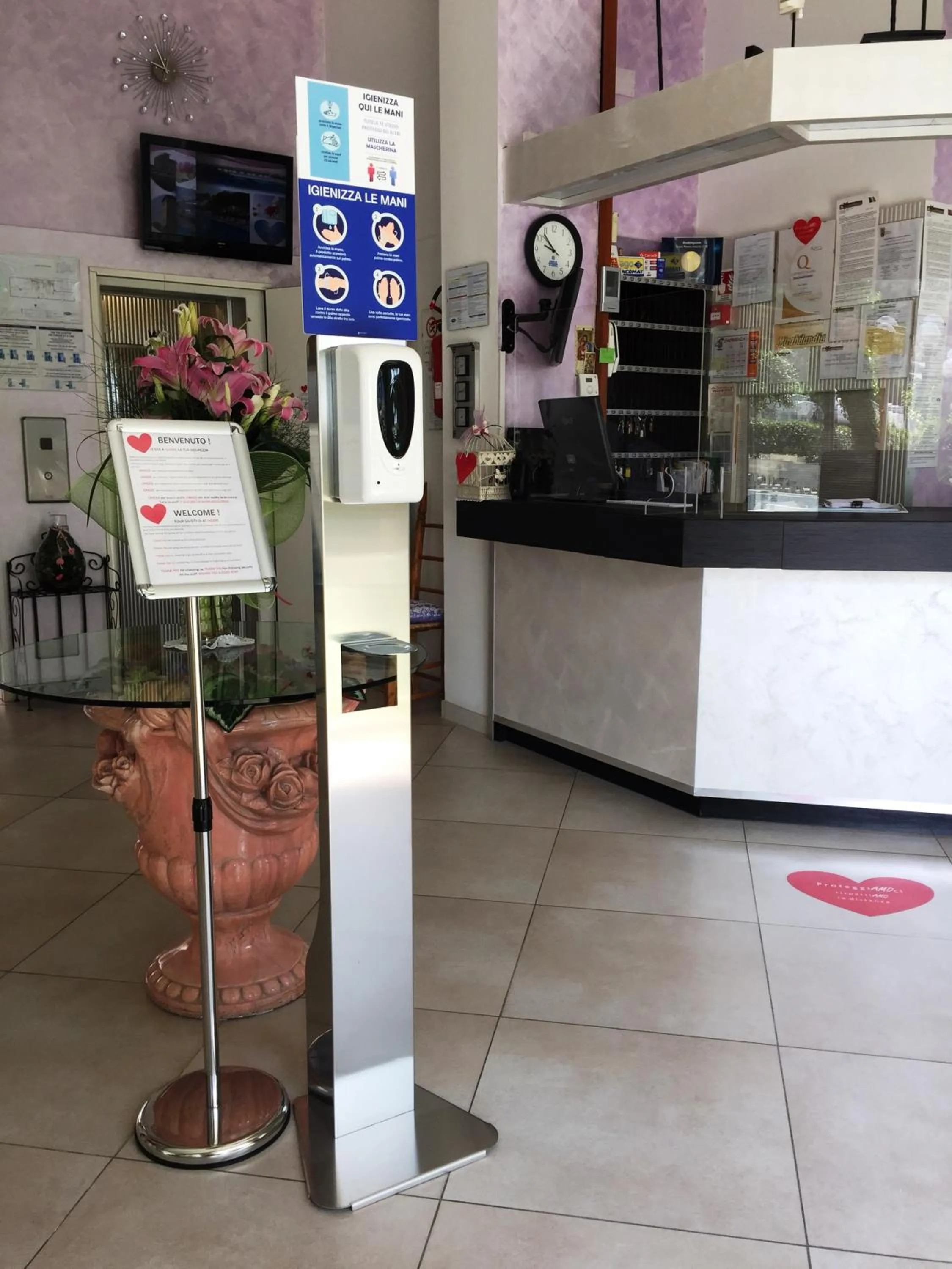 Lobby or reception in Hotel Sahara