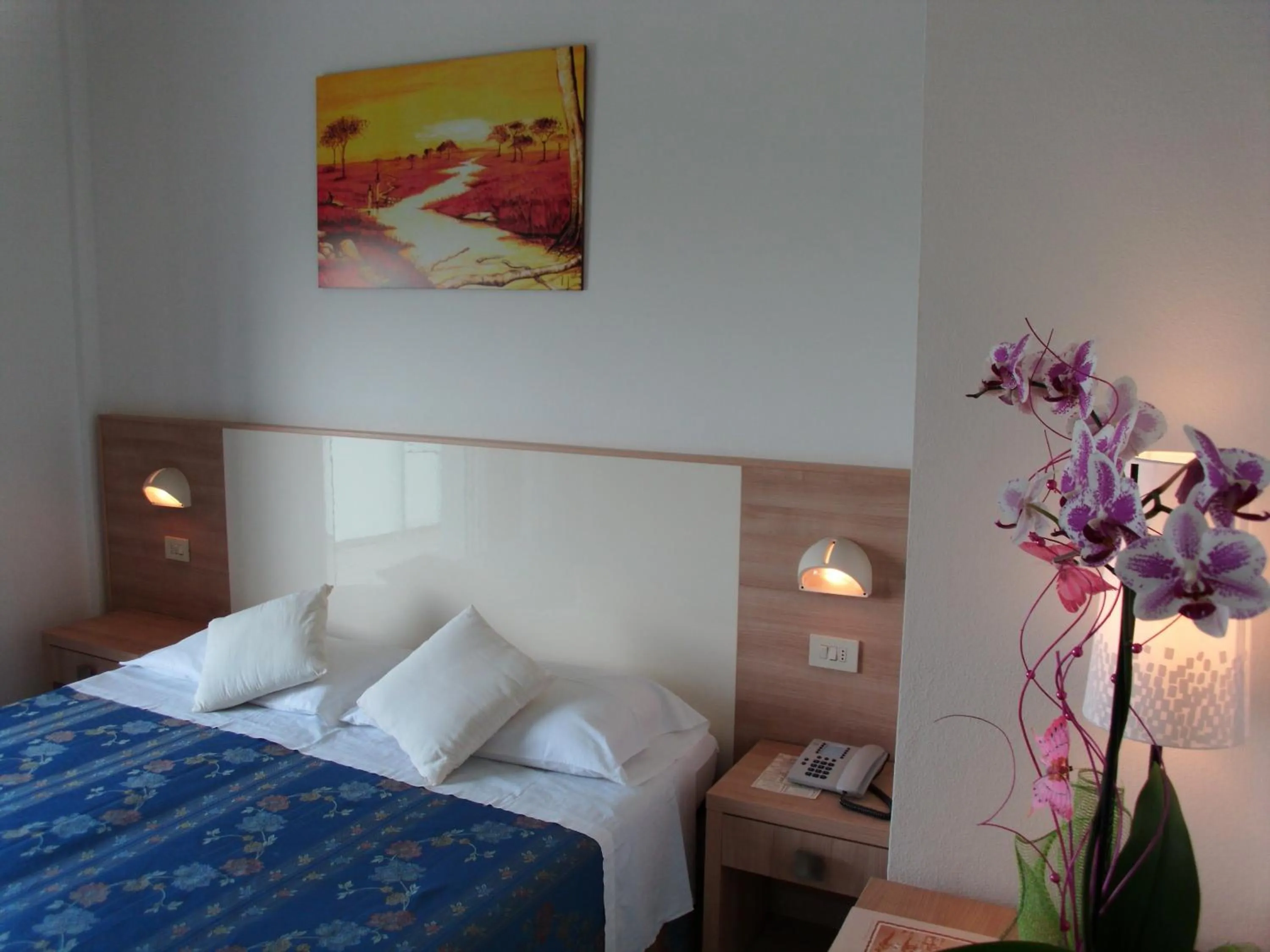 Decorative detail, Bed in Hotel Sahara