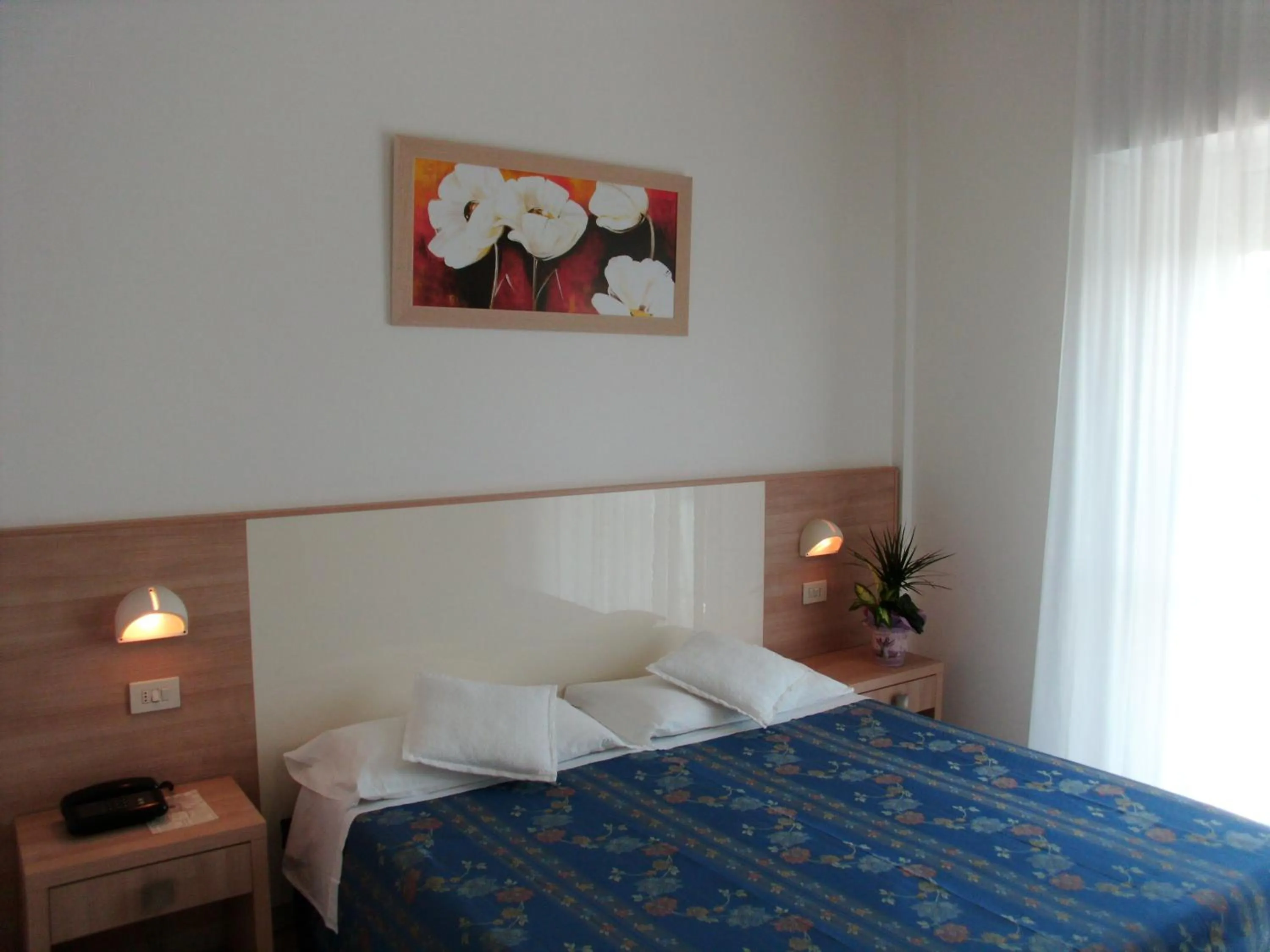 Decorative detail, Bed in Hotel Sahara