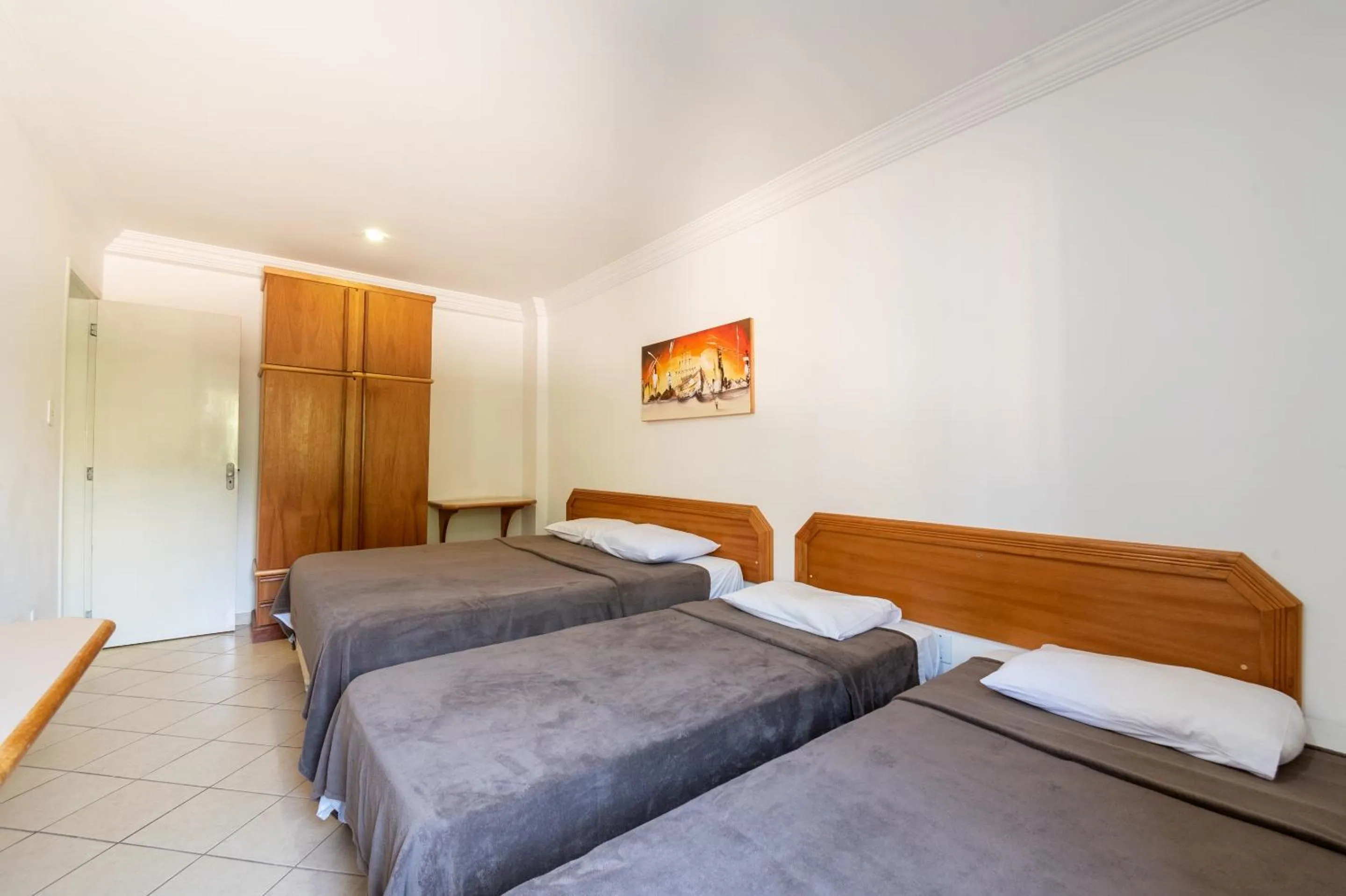 Bedroom, Bed in OYO Residencial Itacuruçá Apart Hotel, Mangaratiba