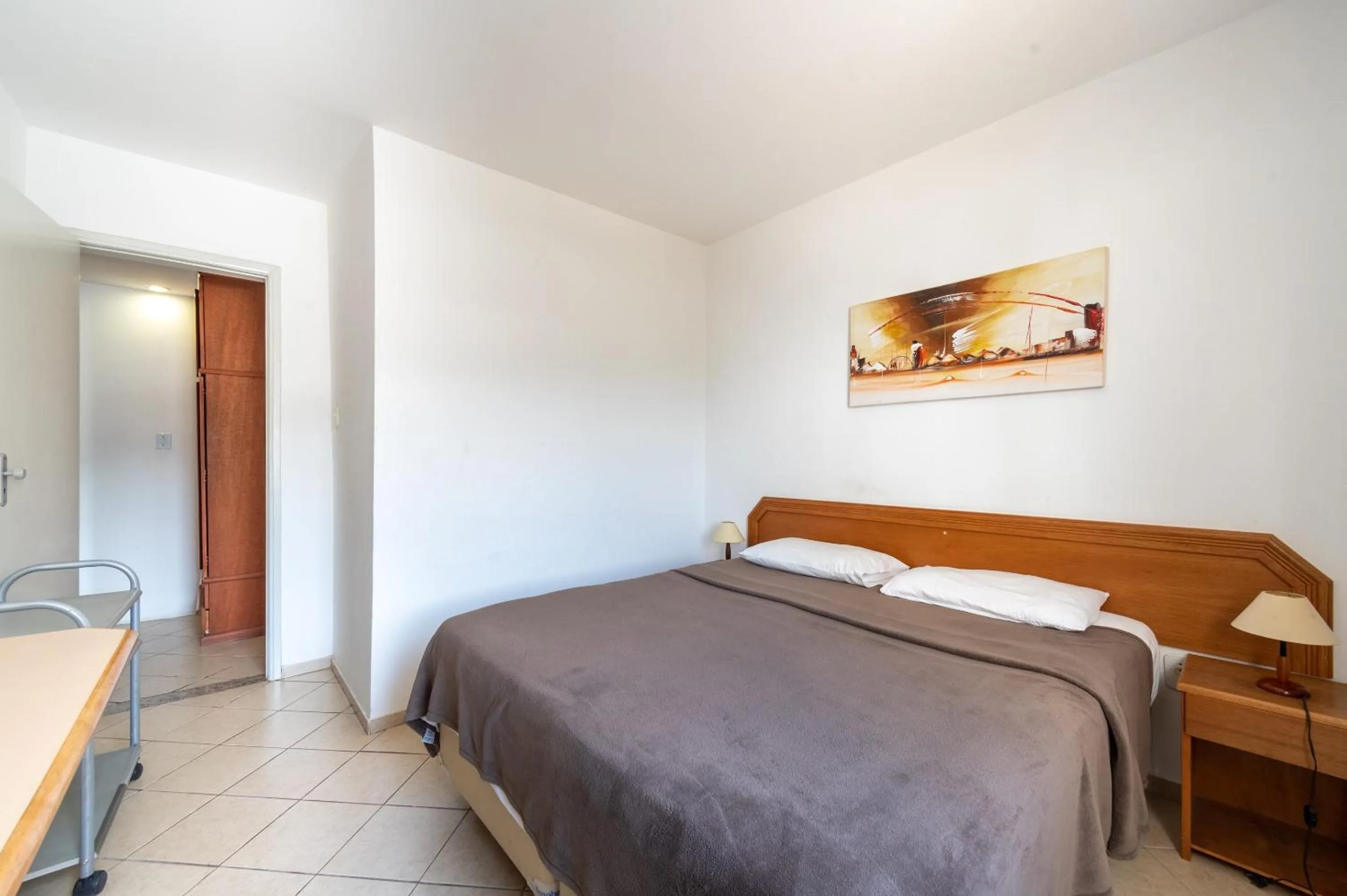 Bedroom, Bed in OYO Residencial Itacuruçá Apart Hotel, Mangaratiba