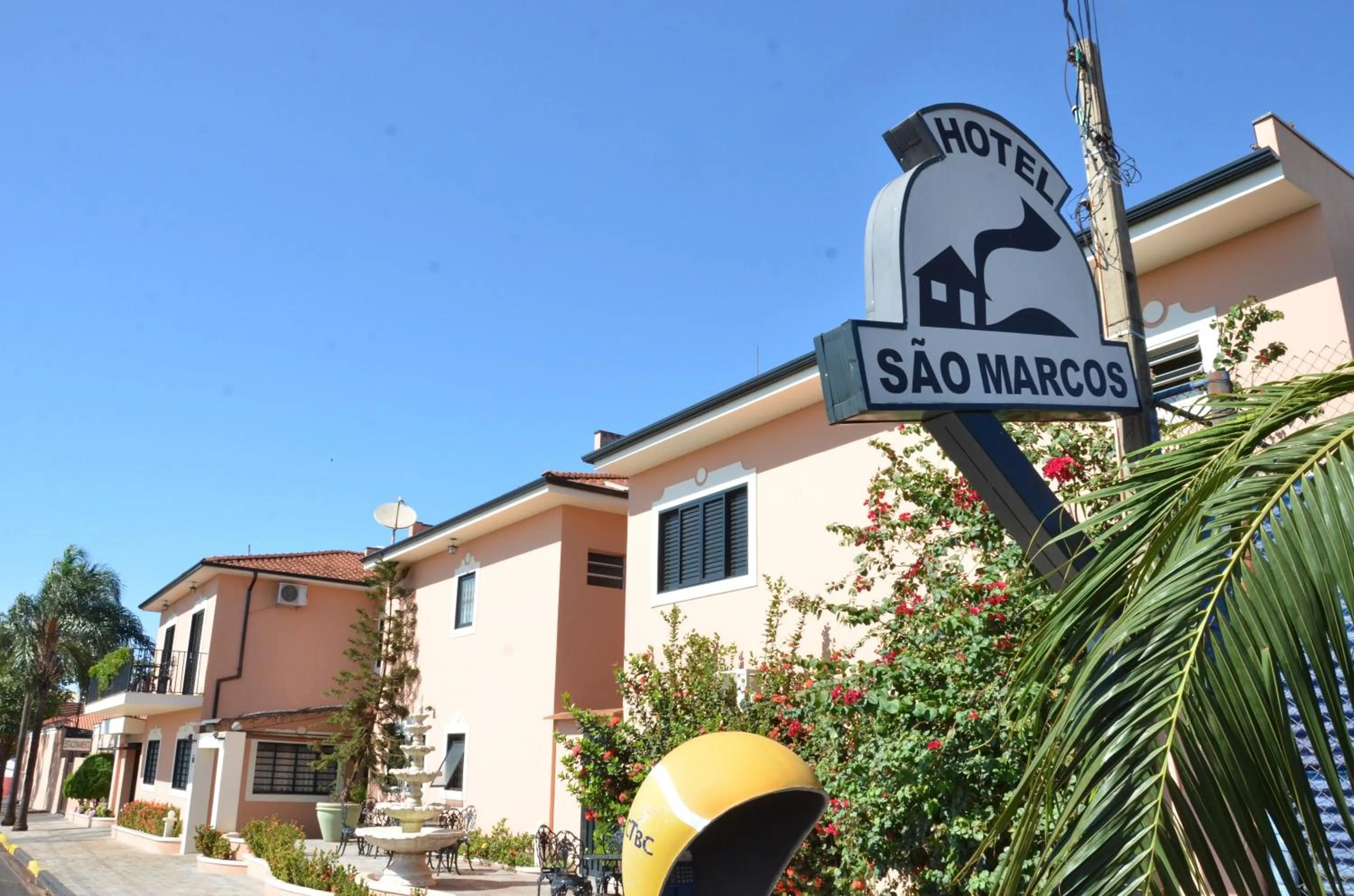 Facade/entrance in Hotel São Marcos Orlândia SP