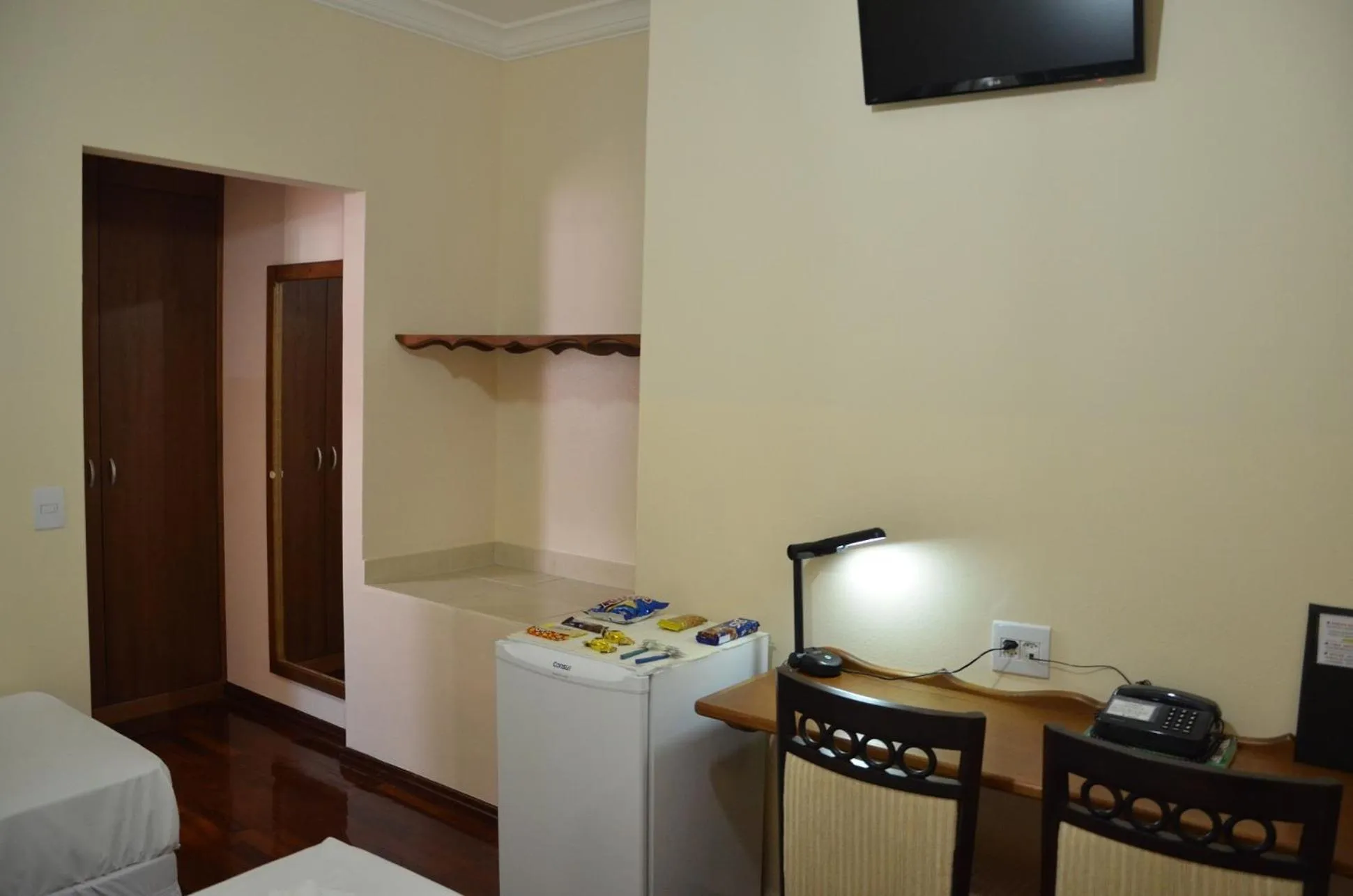 Bedroom, Bed in Hotel São Marcos Orlândia SP