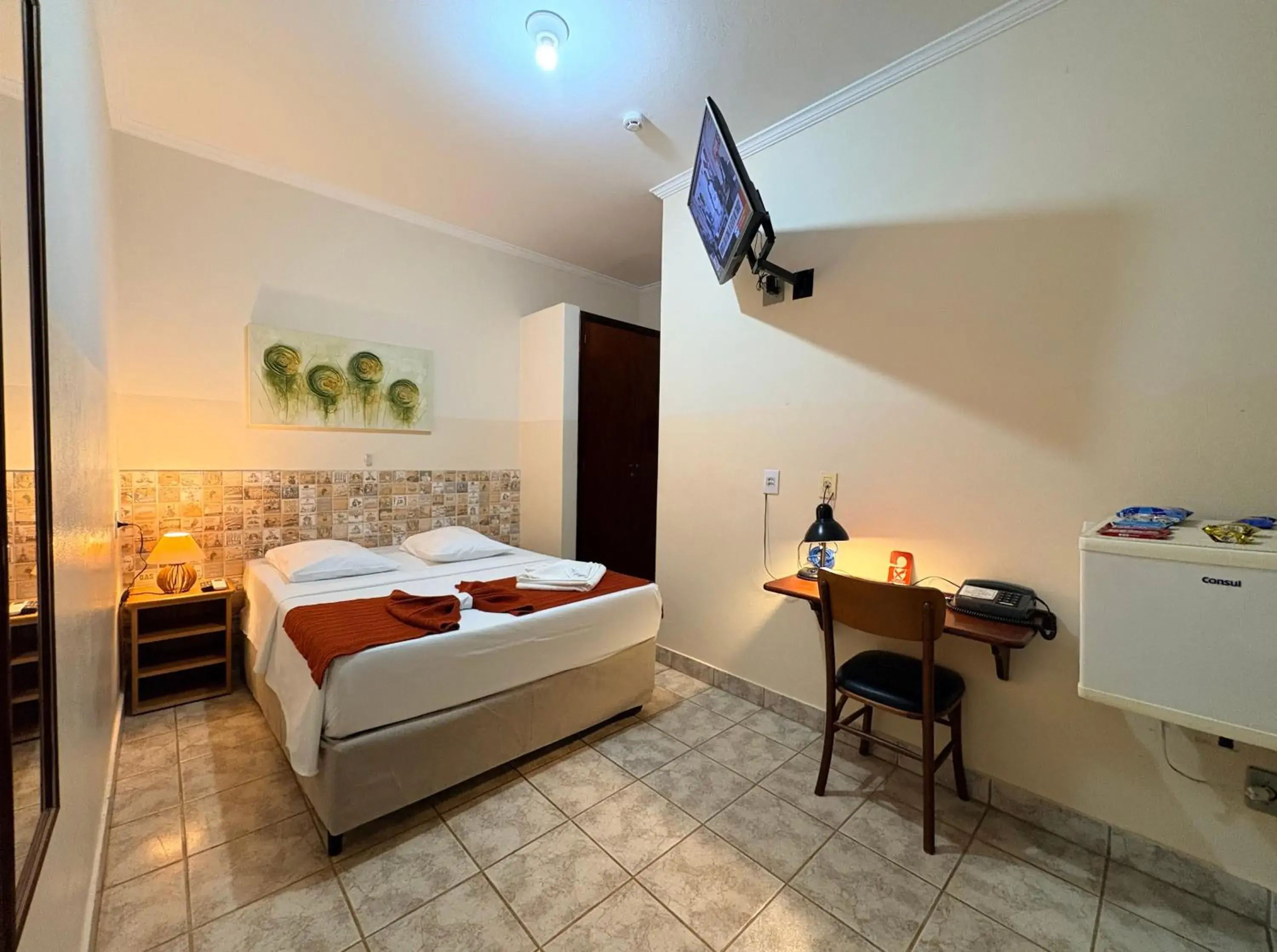 Standard Queen Room - single occupancy in Hotel São Marcos Orlândia SP Standard Queen Room - single occupancy in Hotel São Marcos Orlândia SP