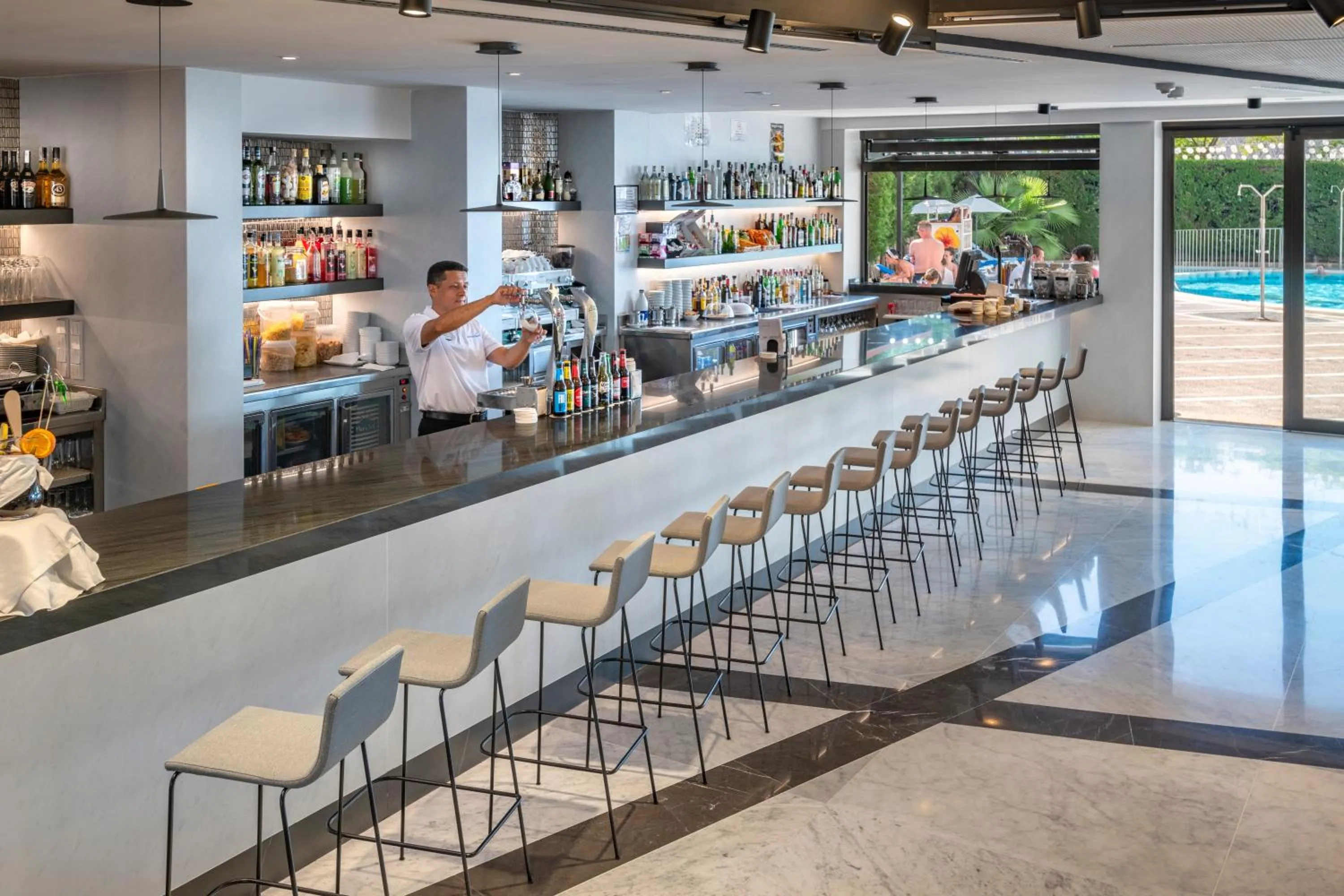 Lounge or bar in Hotel Olympus Palace