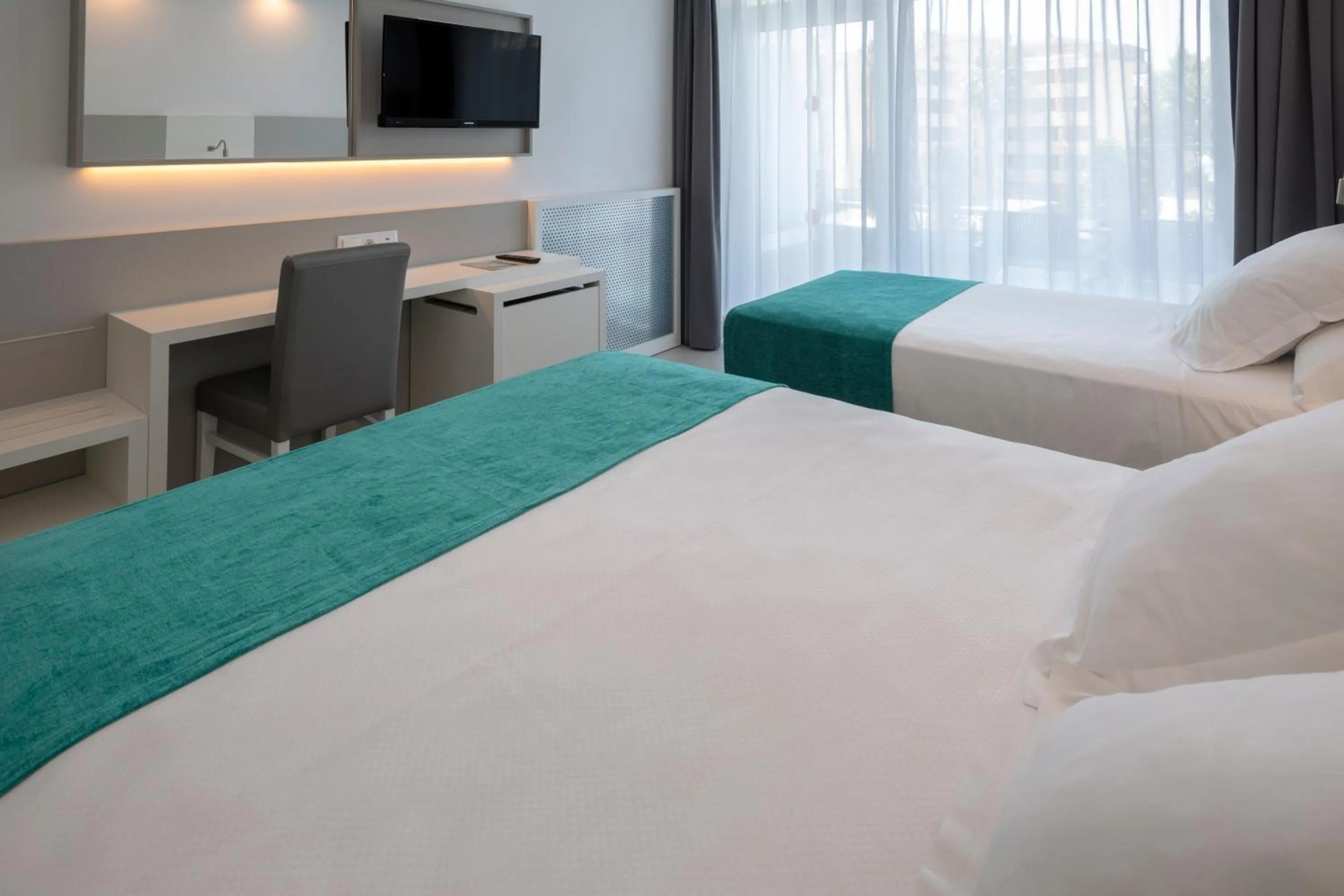 Photo of the whole room, Bed in Hotel Olympus Palace