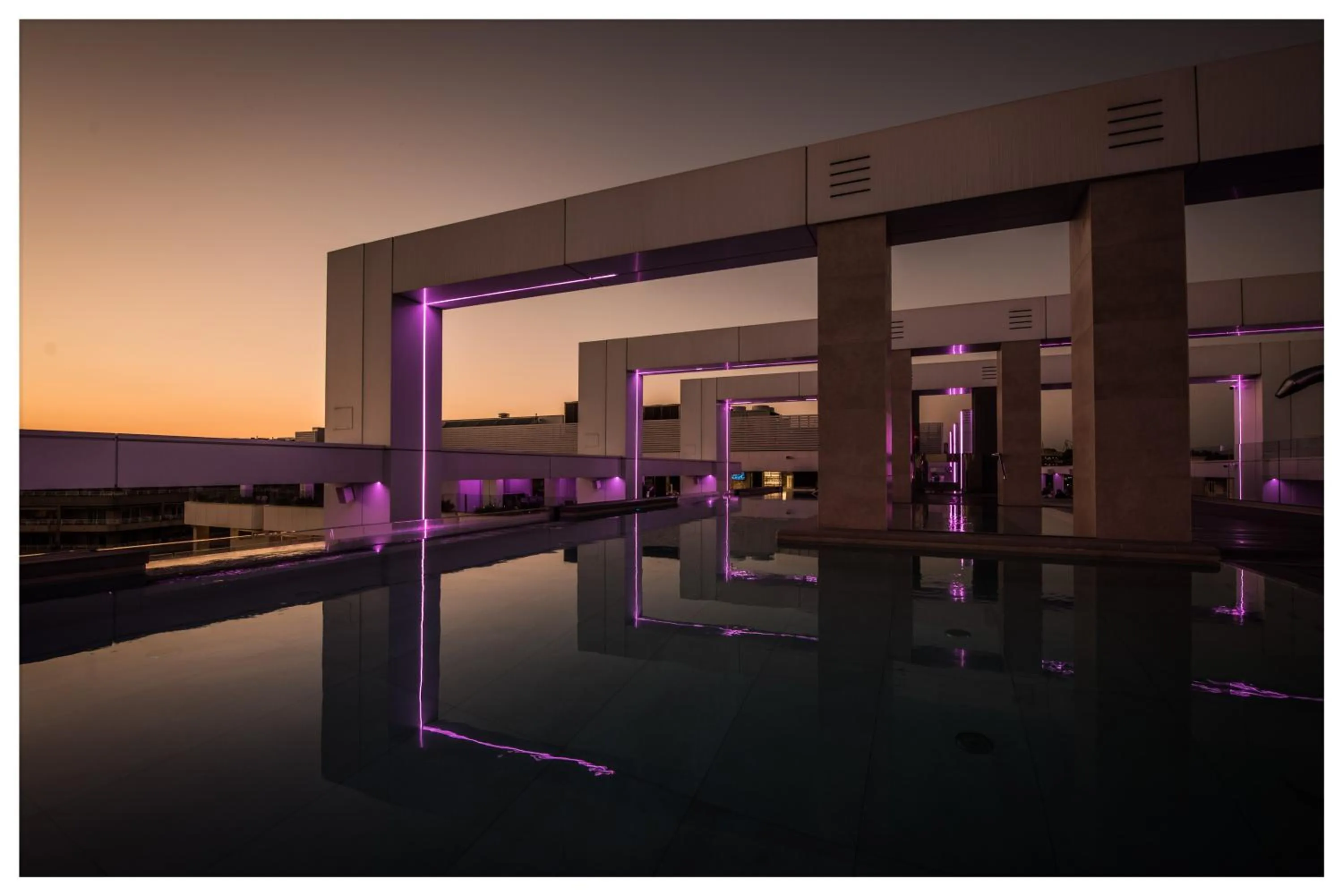 Swimming pool in Hotel Olympus Palace