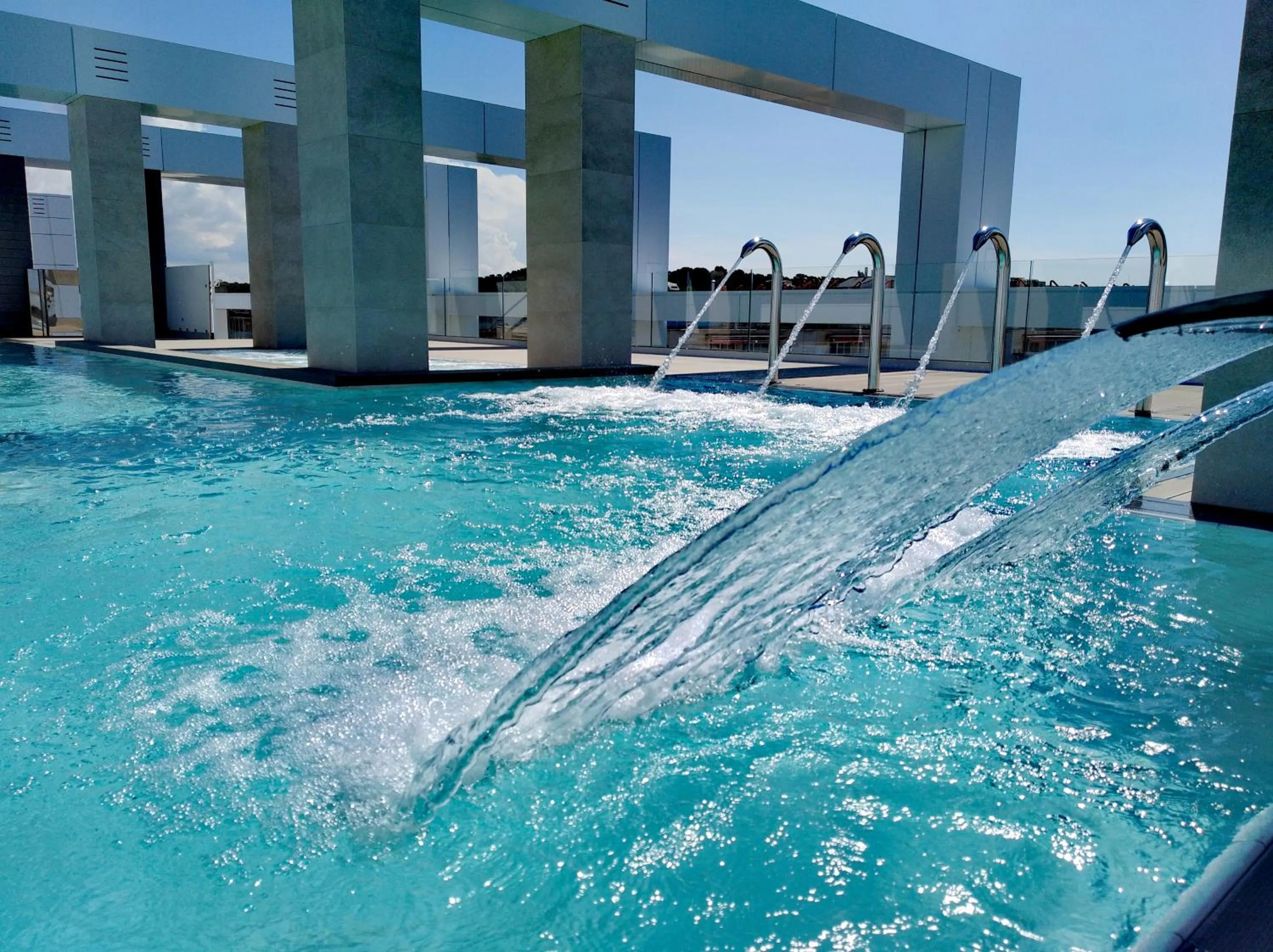 Swimming pool in Hotel Olympus Palace