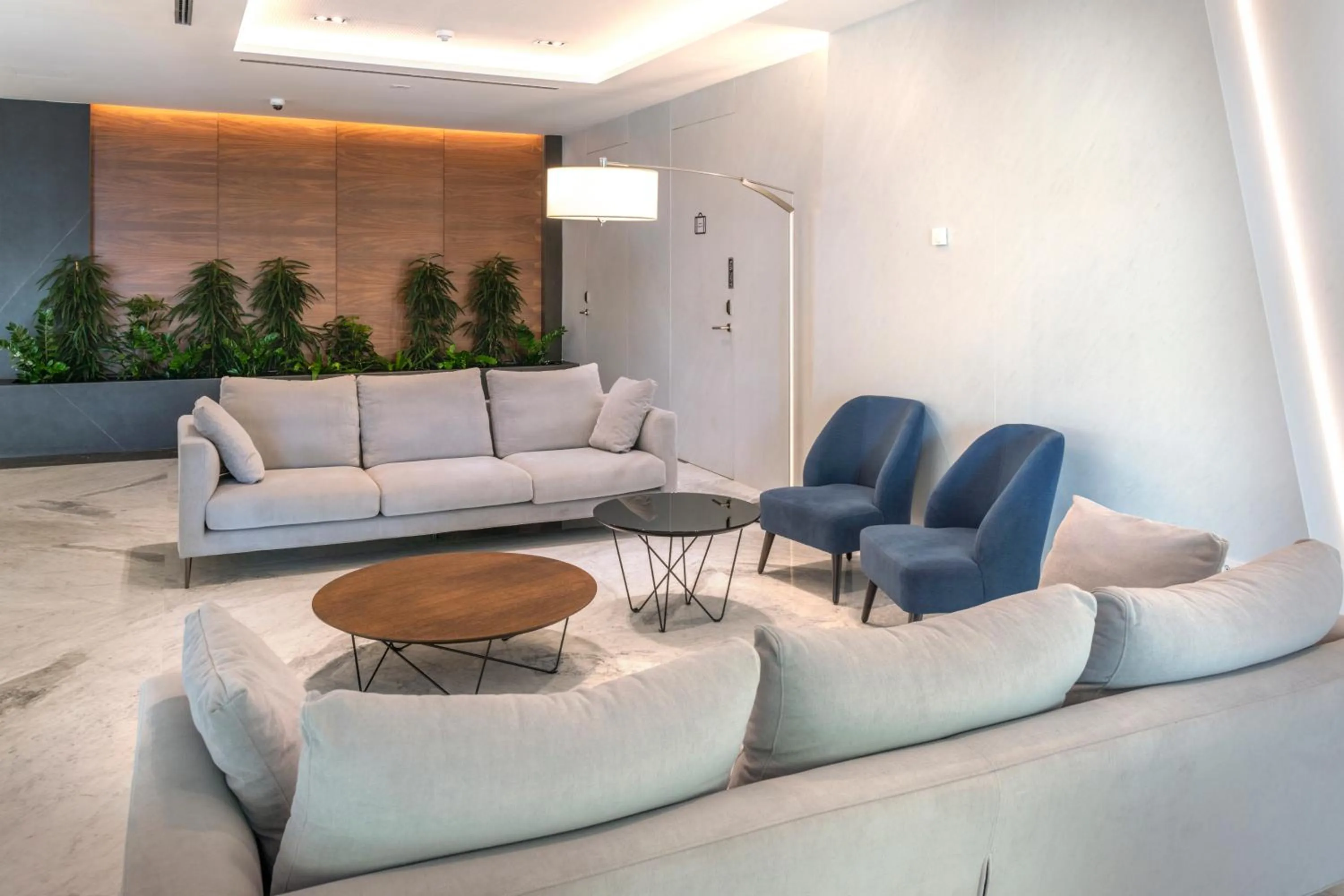 Living room in Hotel Olympus Palace