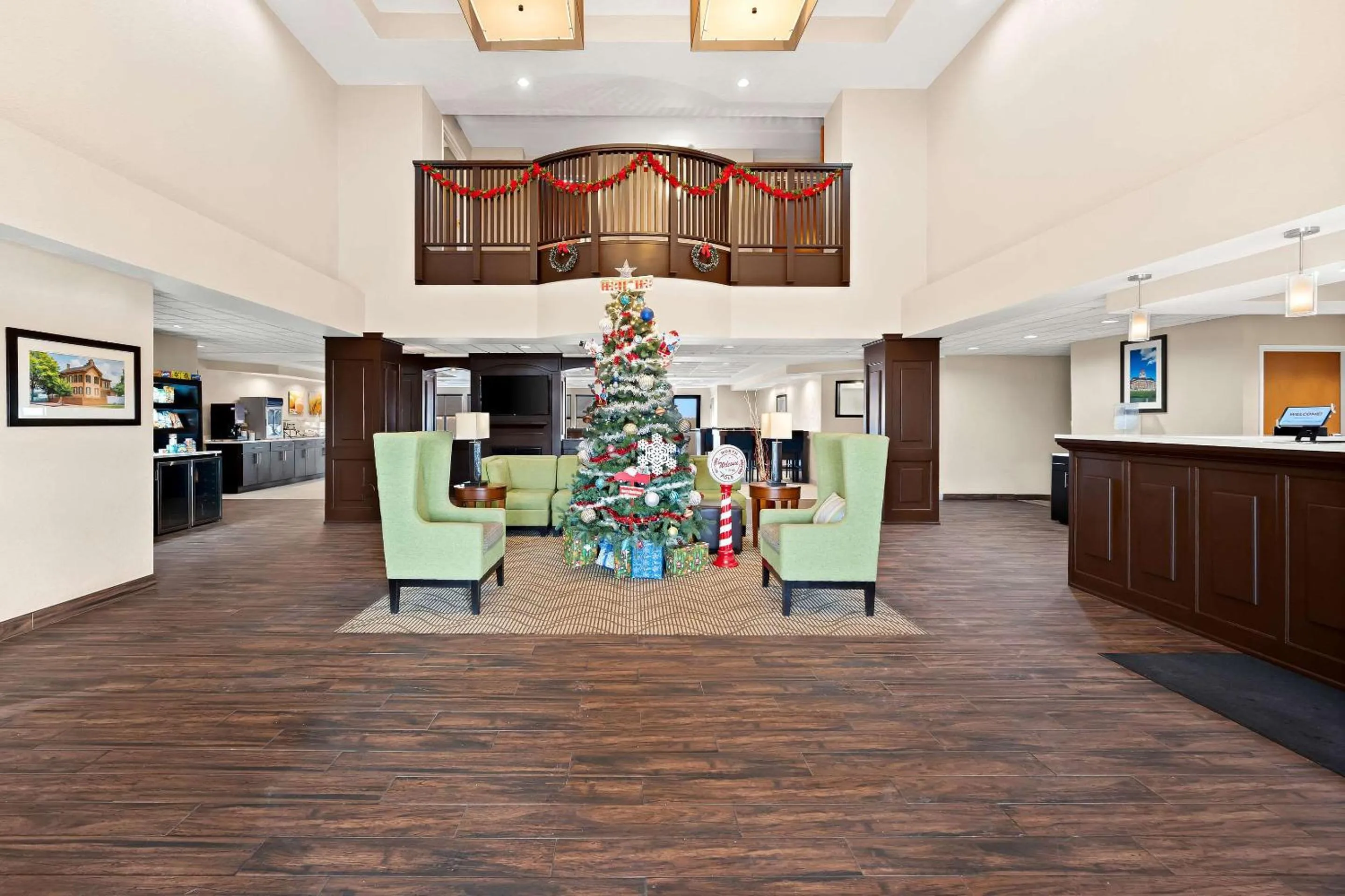 Lobby or reception in Comfort Inn & Suites Decatur-Forsyth