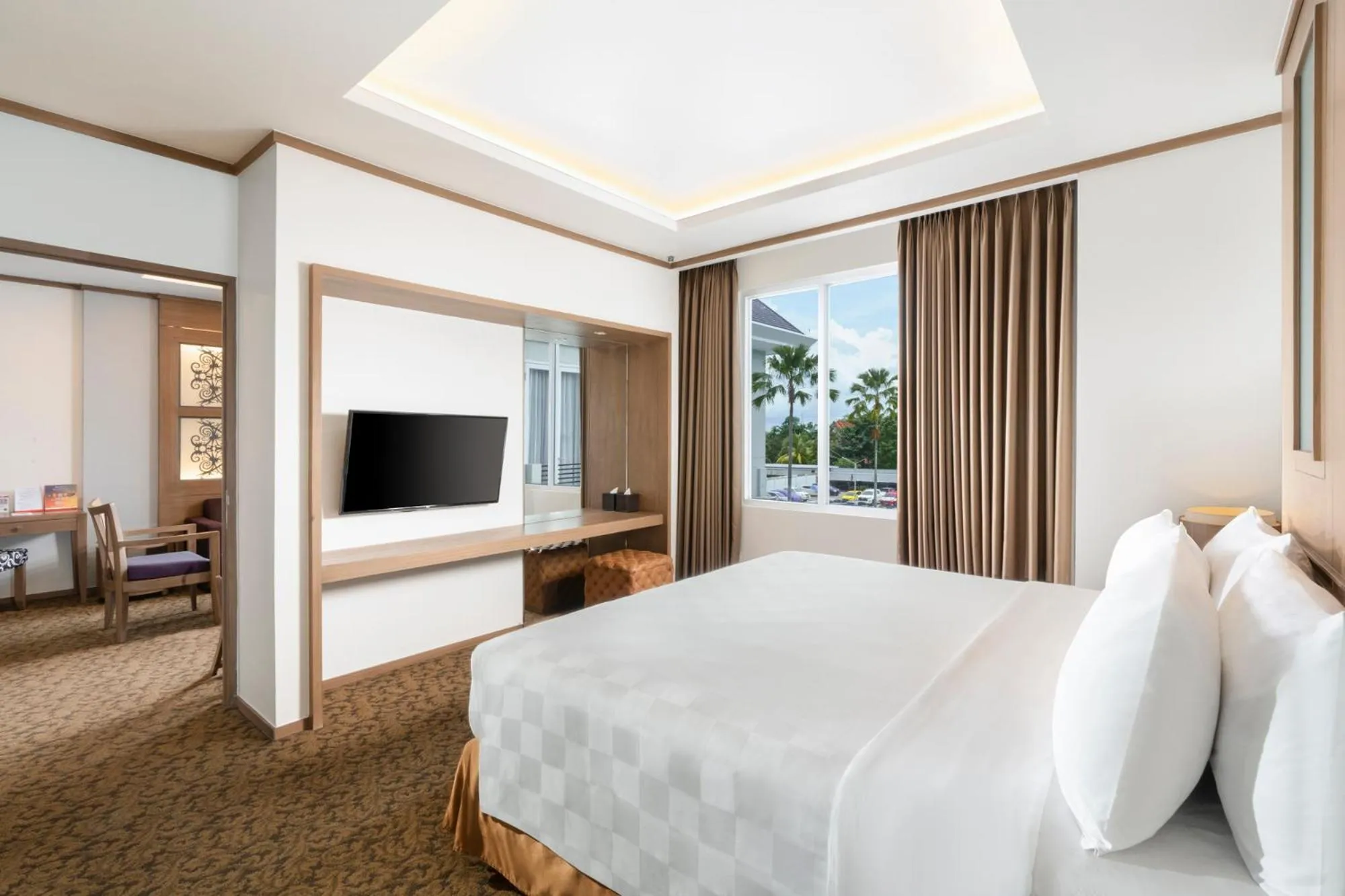 Bed in Swiss-Belhotel Danum Palangkaraya