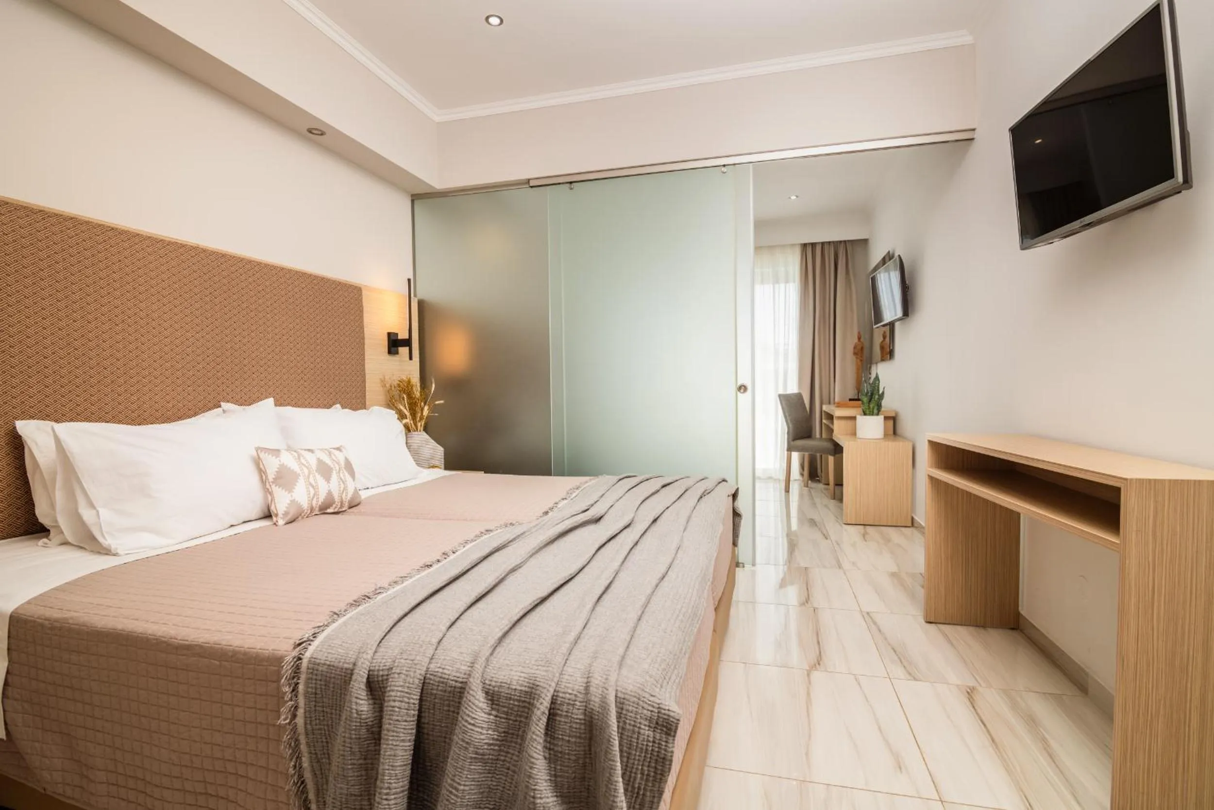 Bed in Karras Grande Resort