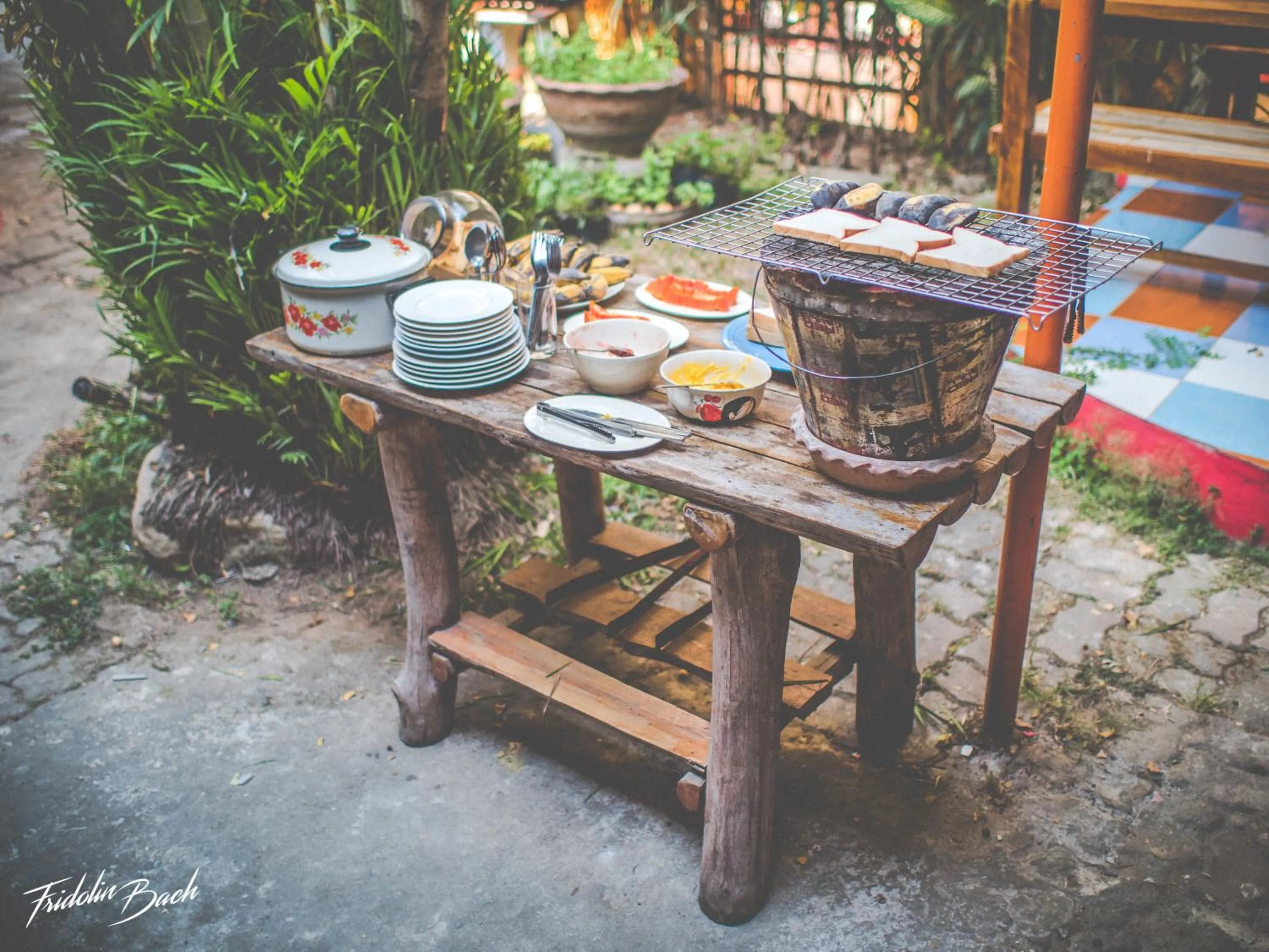 Breakfast in Trekker Camp