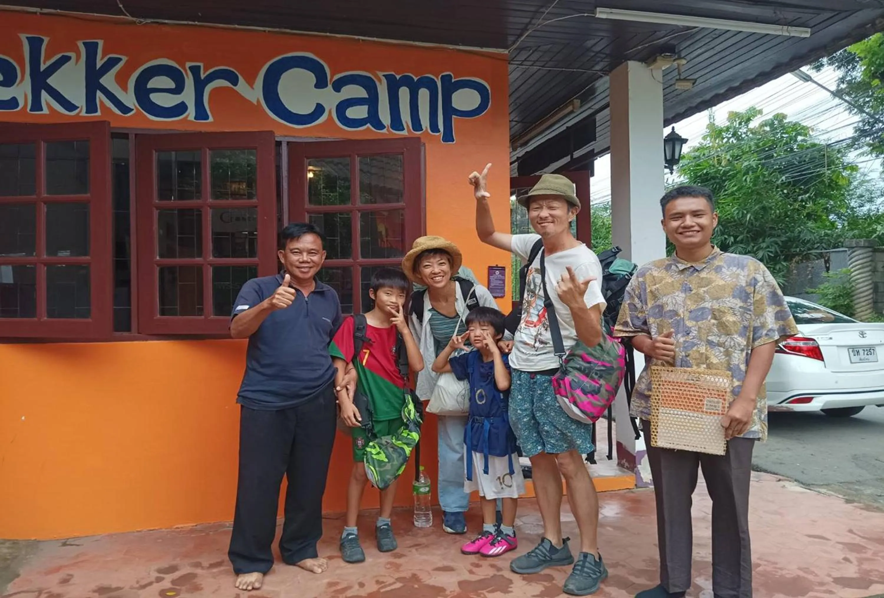 People in Trekker Camp