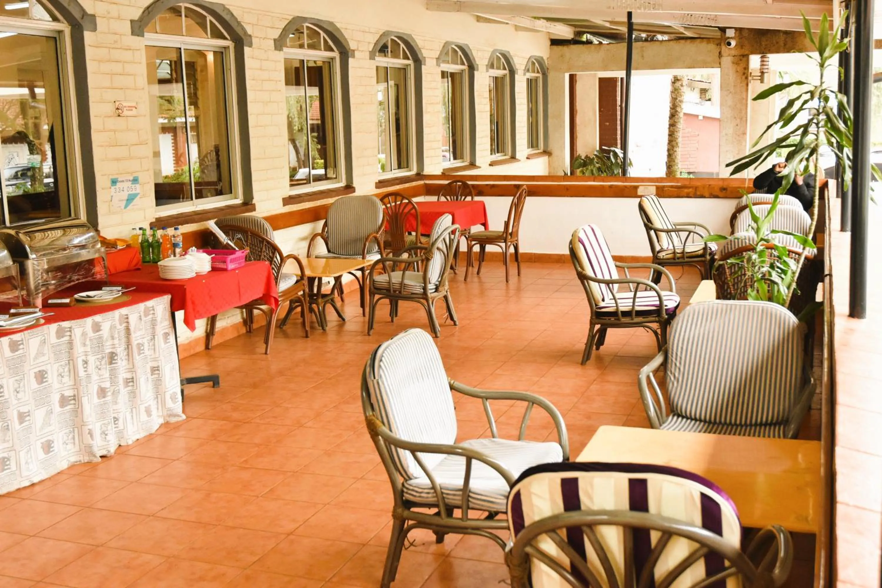 Lobby or reception in Wagon Wheel Hotel Eldoret