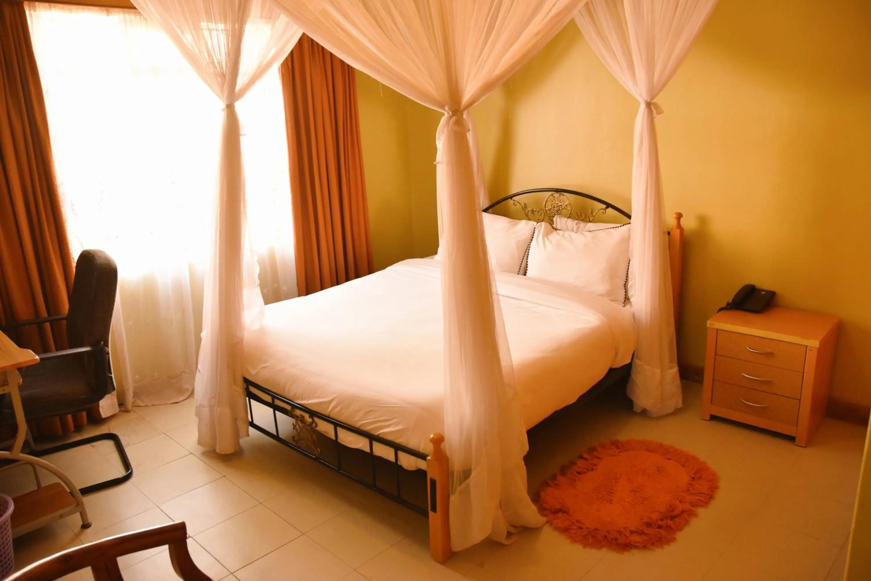 Bedroom in Wagon Wheel Hotel Eldoret