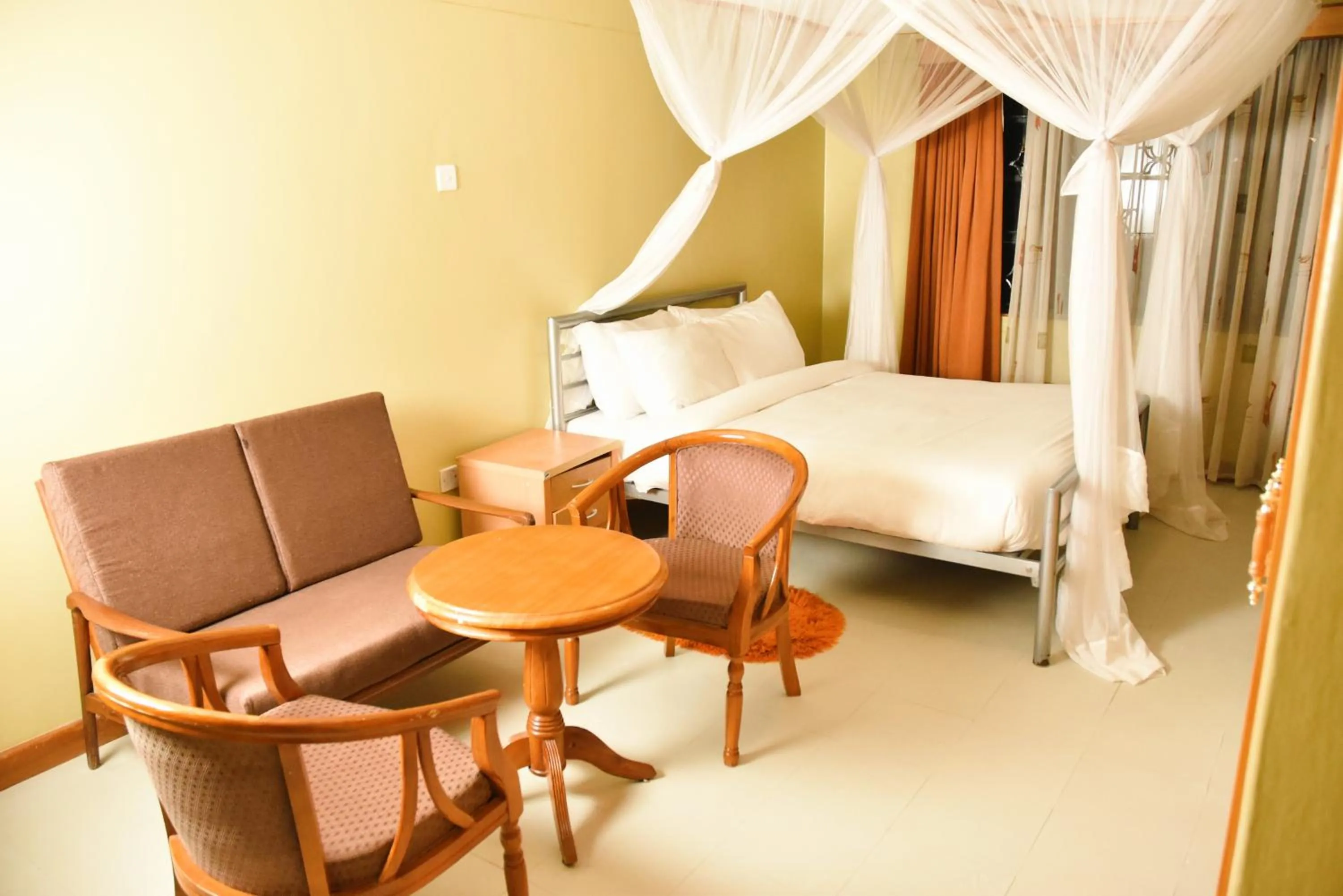 Bedroom in Wagon Wheel Hotel Eldoret