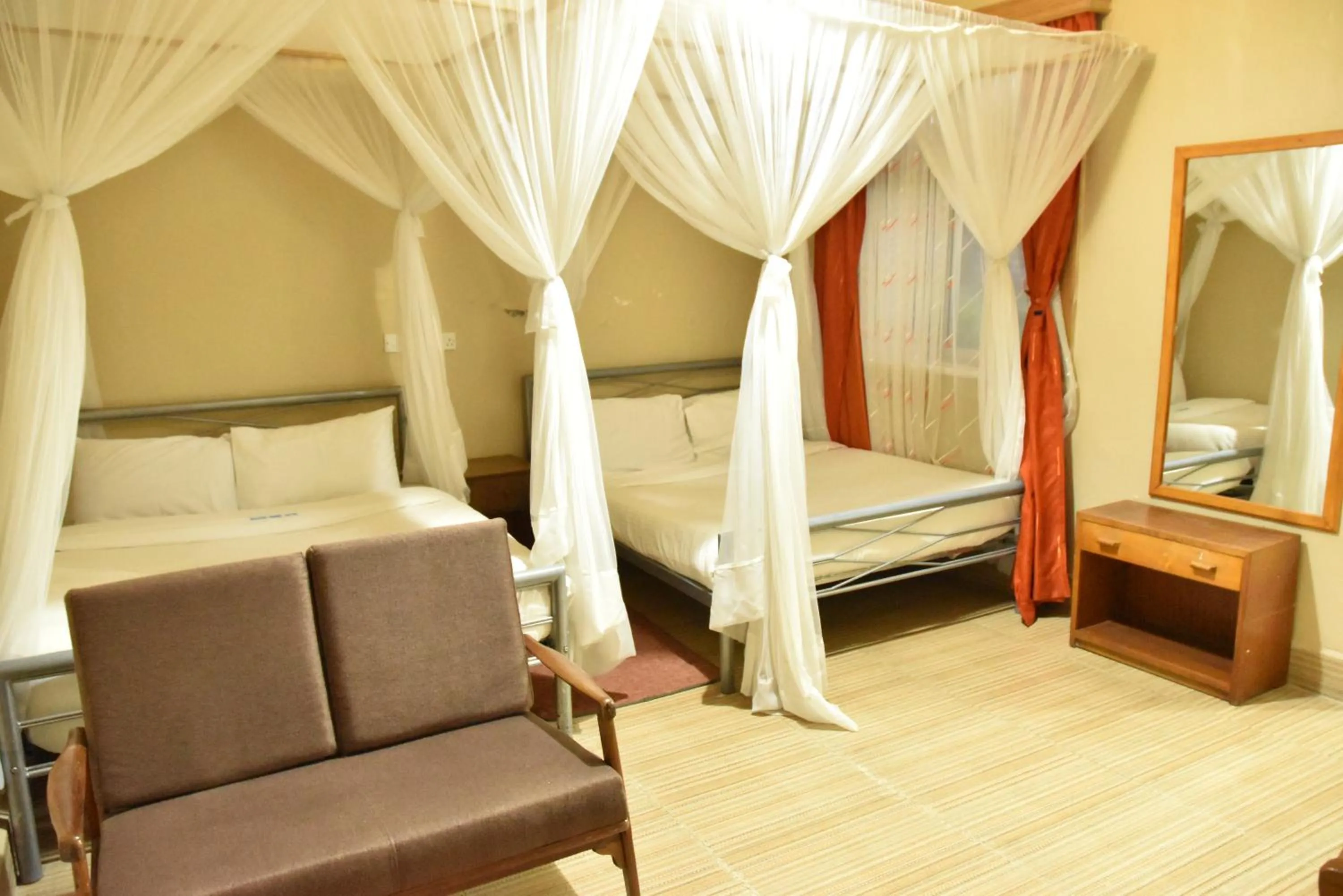 Bedroom in Wagon Wheel Hotel Eldoret