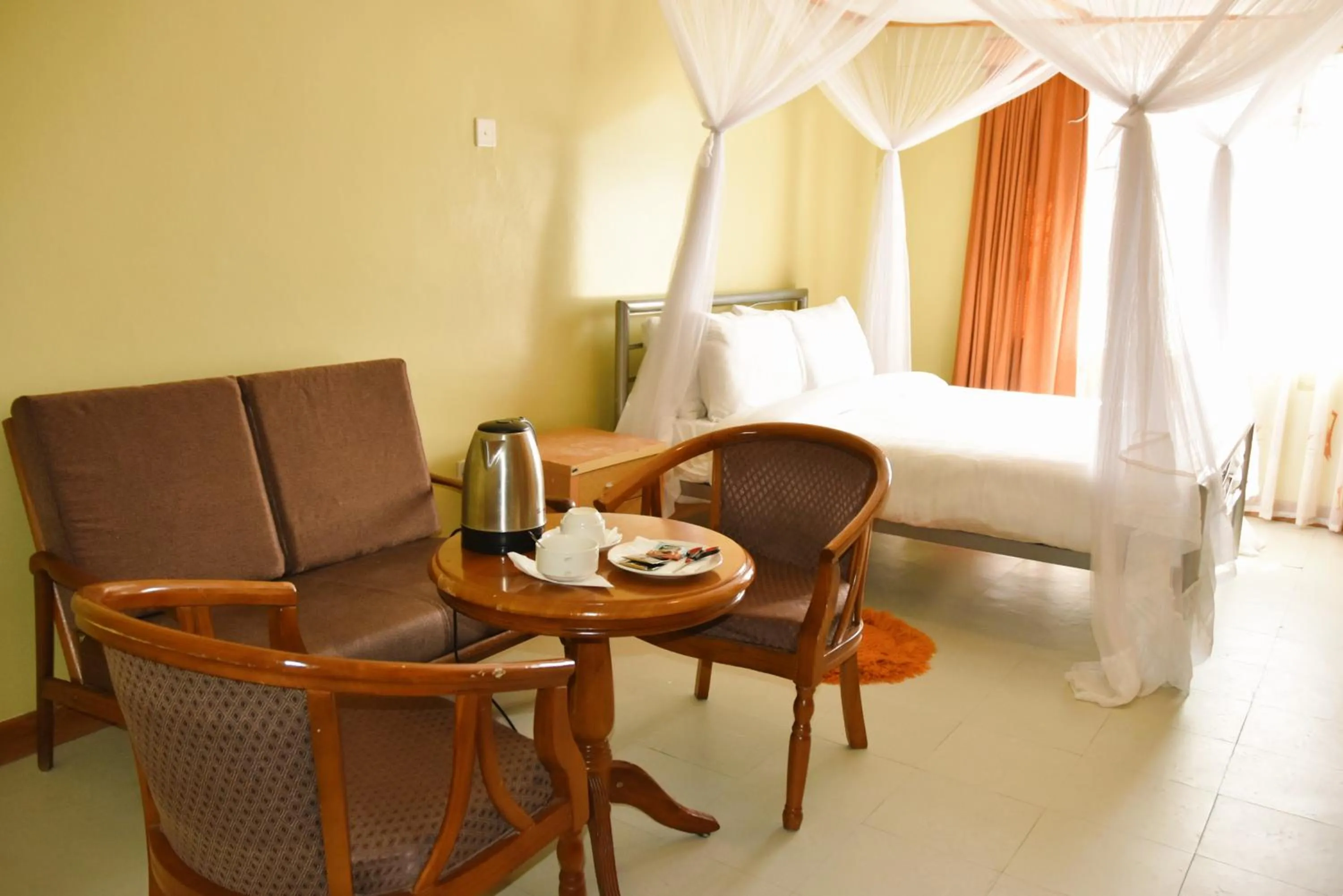 Bedroom in Wagon Wheel Hotel Eldoret