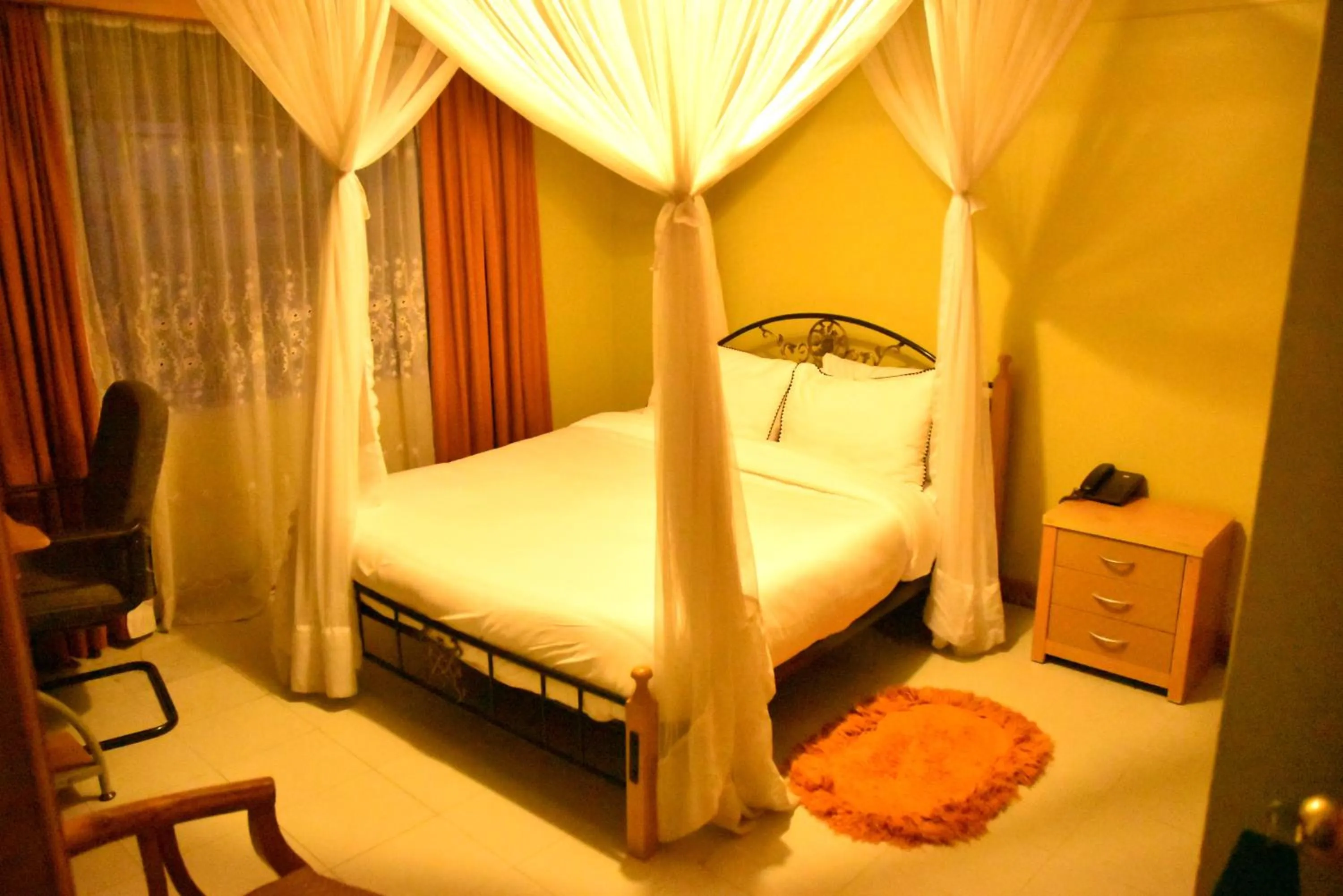 Bedroom in Wagon Wheel Hotel Eldoret