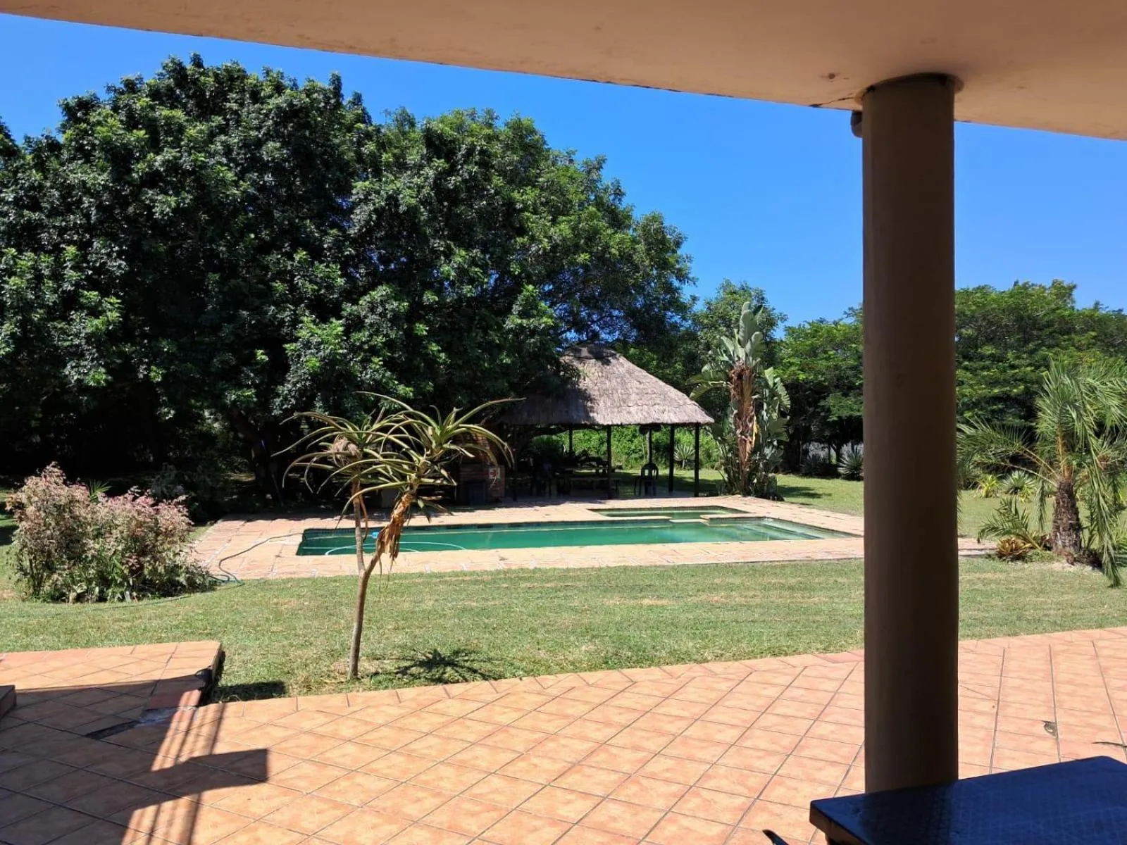 Garden view in SeaXplore Lodge & Dive Center