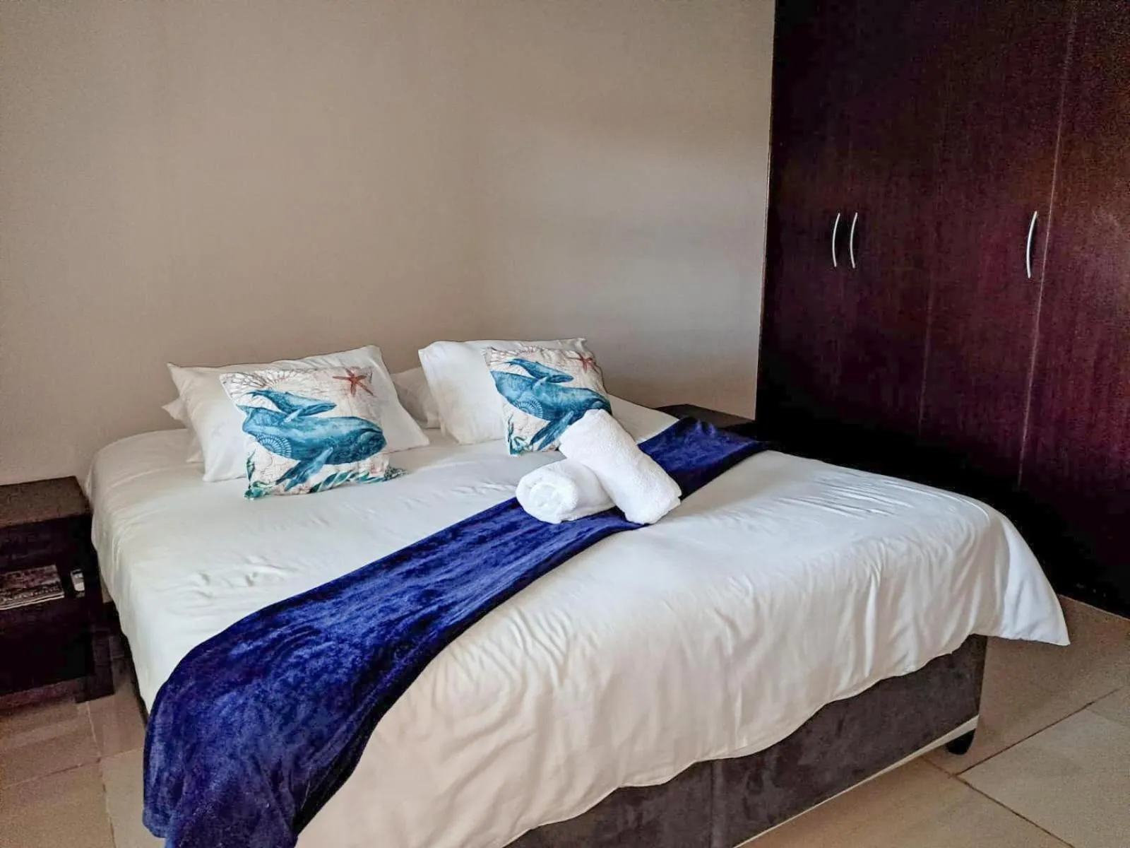 Bed in SeaXplore Lodge & Dive Center