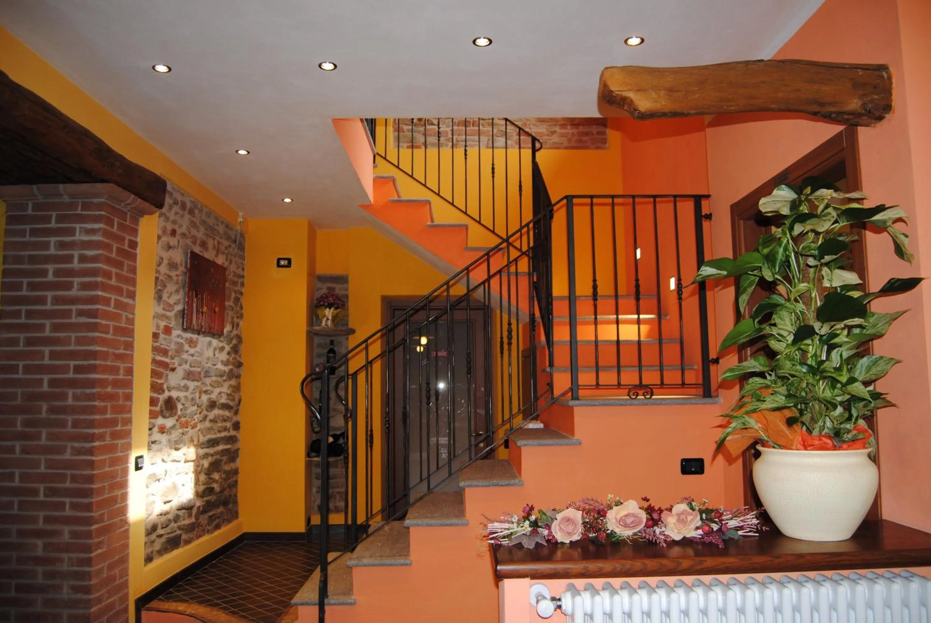 Decorative detail in All'Ombra del Castello