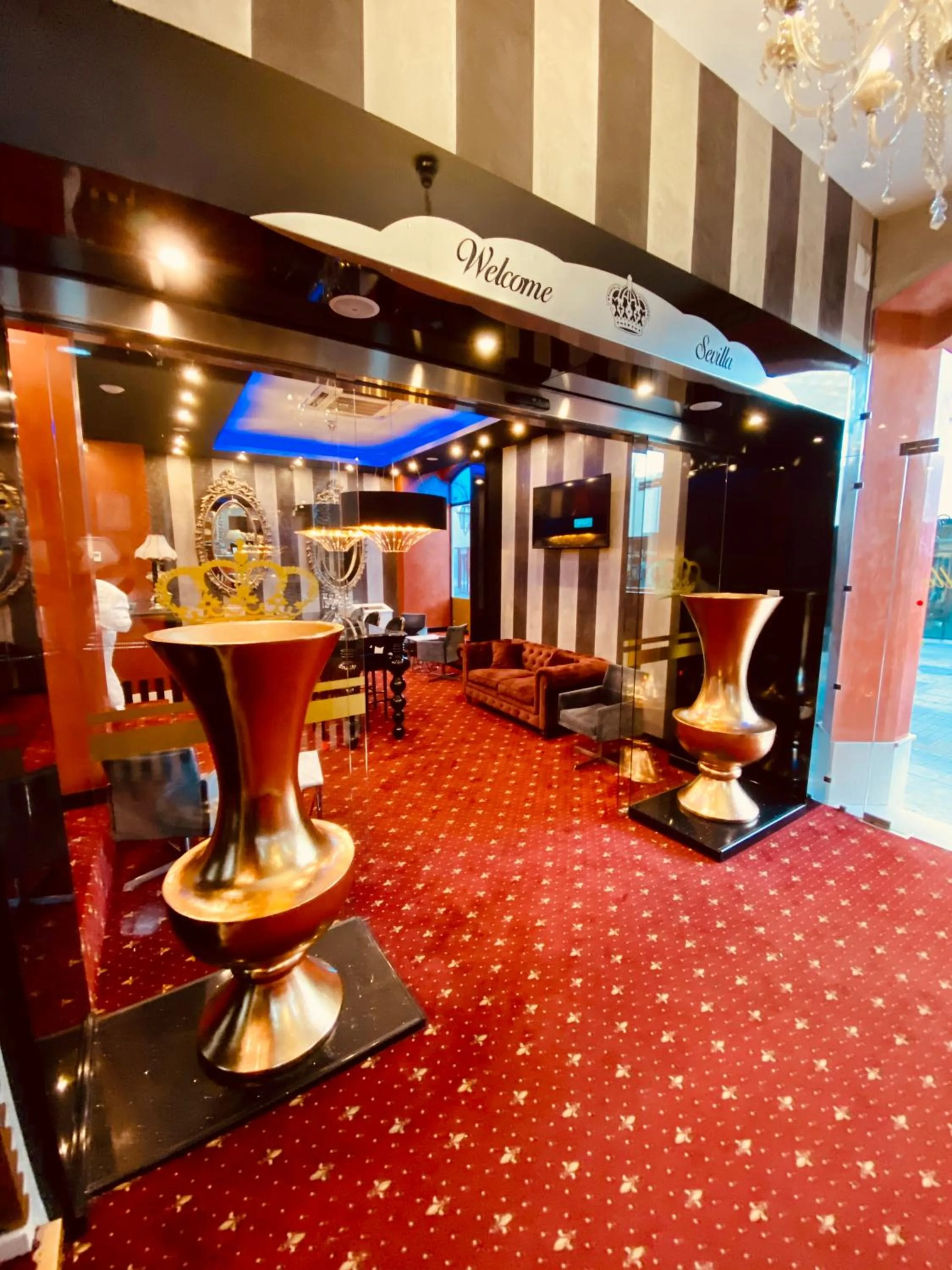 Lounge or bar in Hotel Palace Sevilla