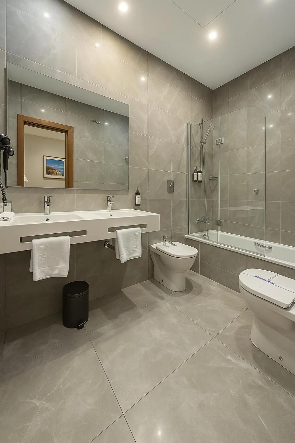 Bathroom in Hotel Palace Sevilla