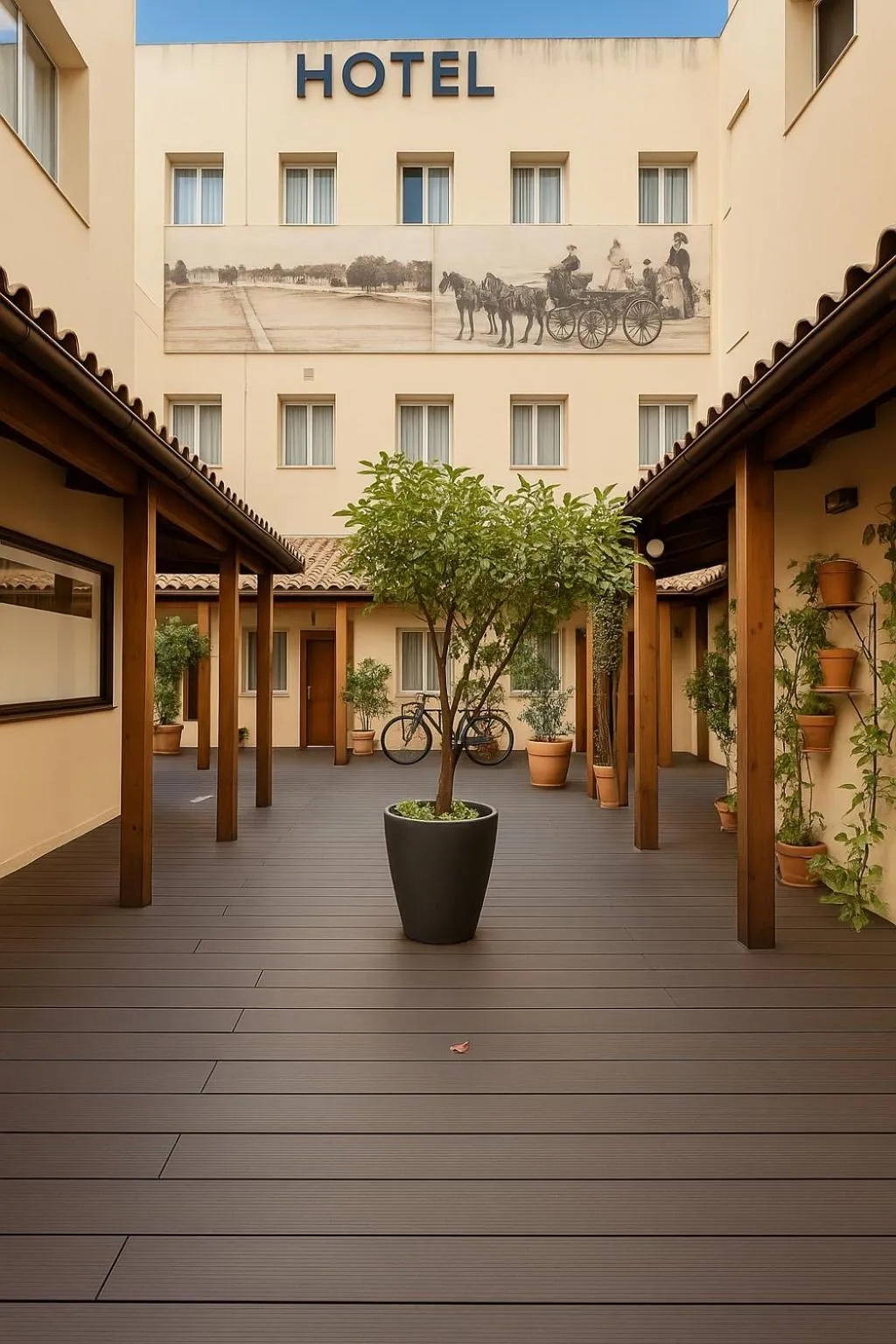 Property building in Hotel Palace Sevilla