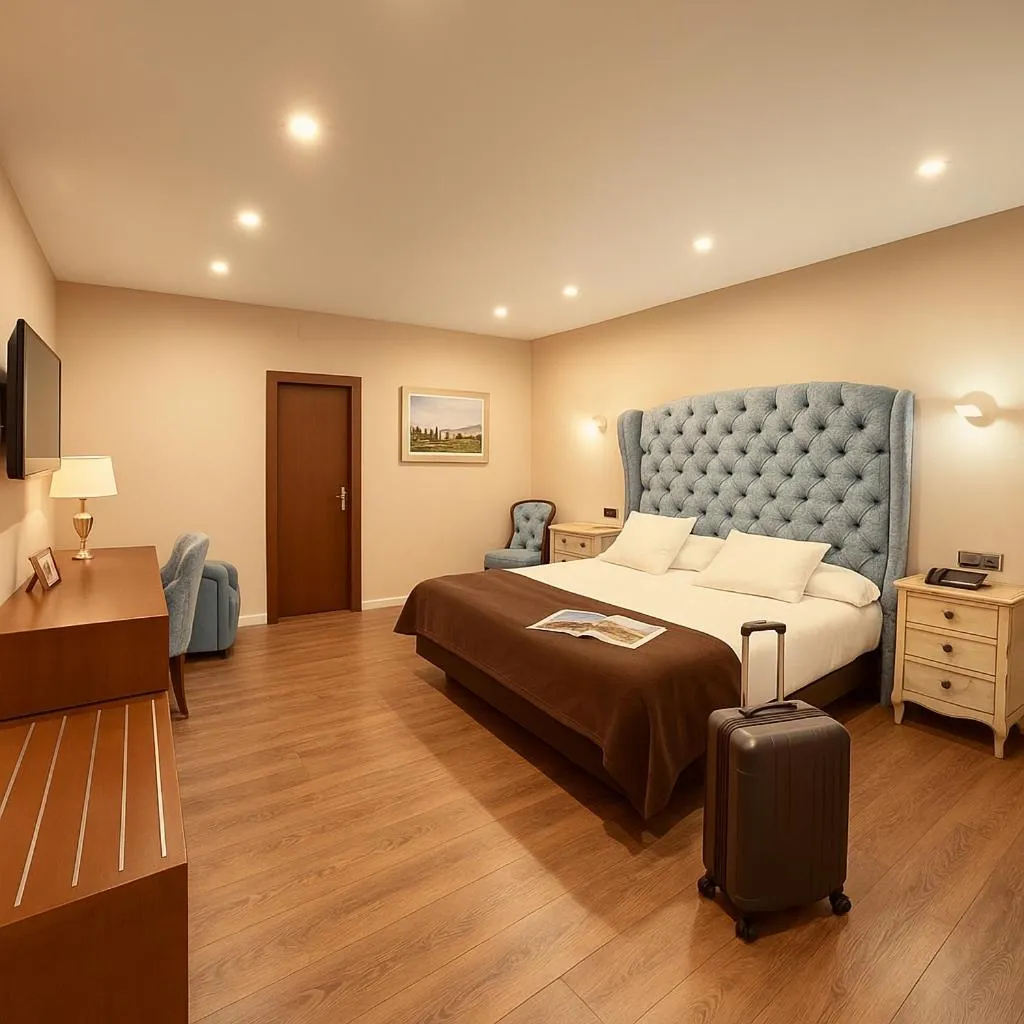 Other, Bed in Hotel Palace Sevilla