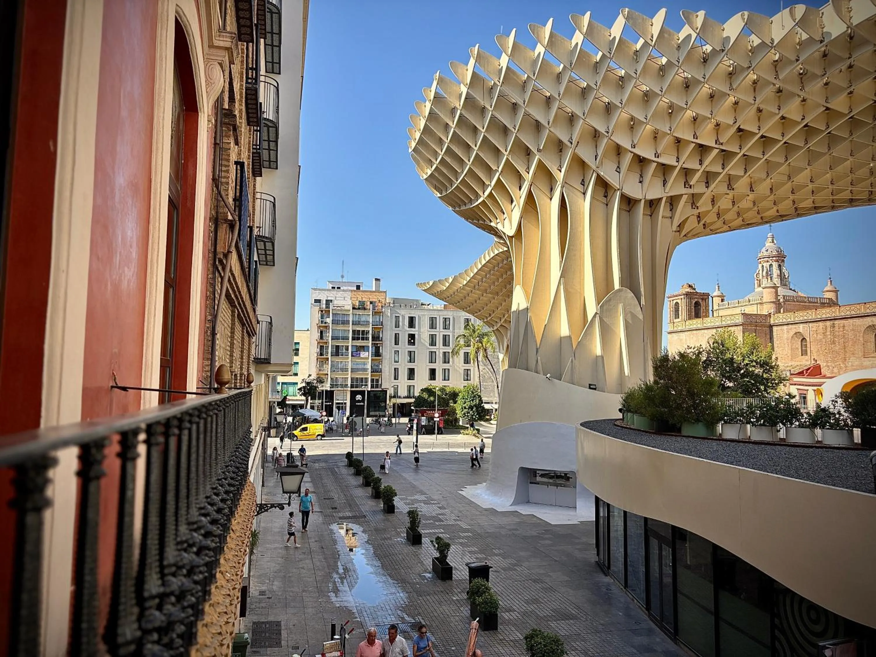 Bird's eye view in Hotel Palace Sevilla