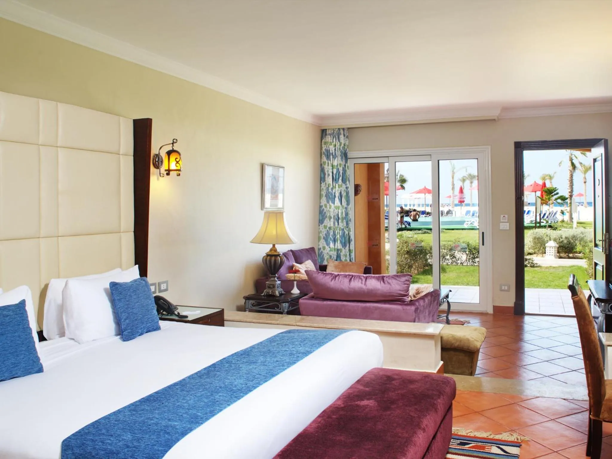 Day, Bed in Porto Matrouh Beach Resort