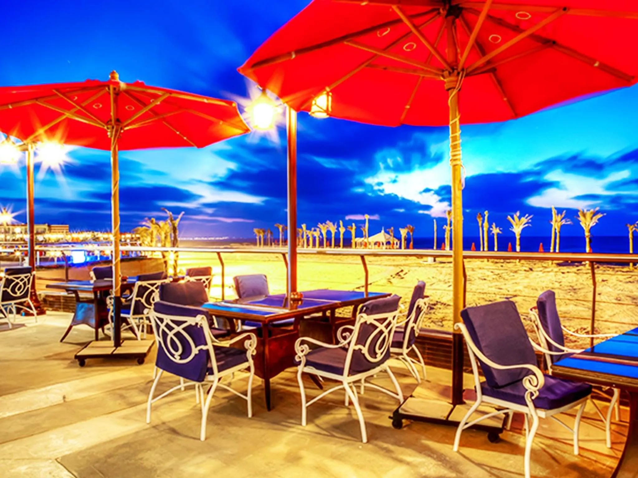 Patio in Porto Matrouh Beach Resort