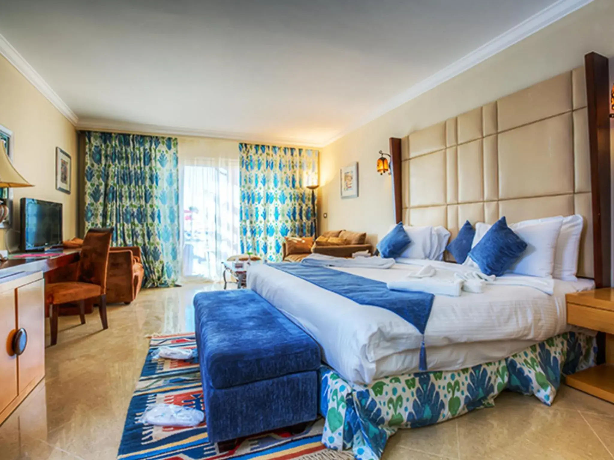 Standard Twin Room with Sea View - Egyptians And Residents Only in Porto Matrouh Beach Resort Standard Twin Room with Sea View - Egyptians And Residents Only in Porto Matrouh Beach Resort
