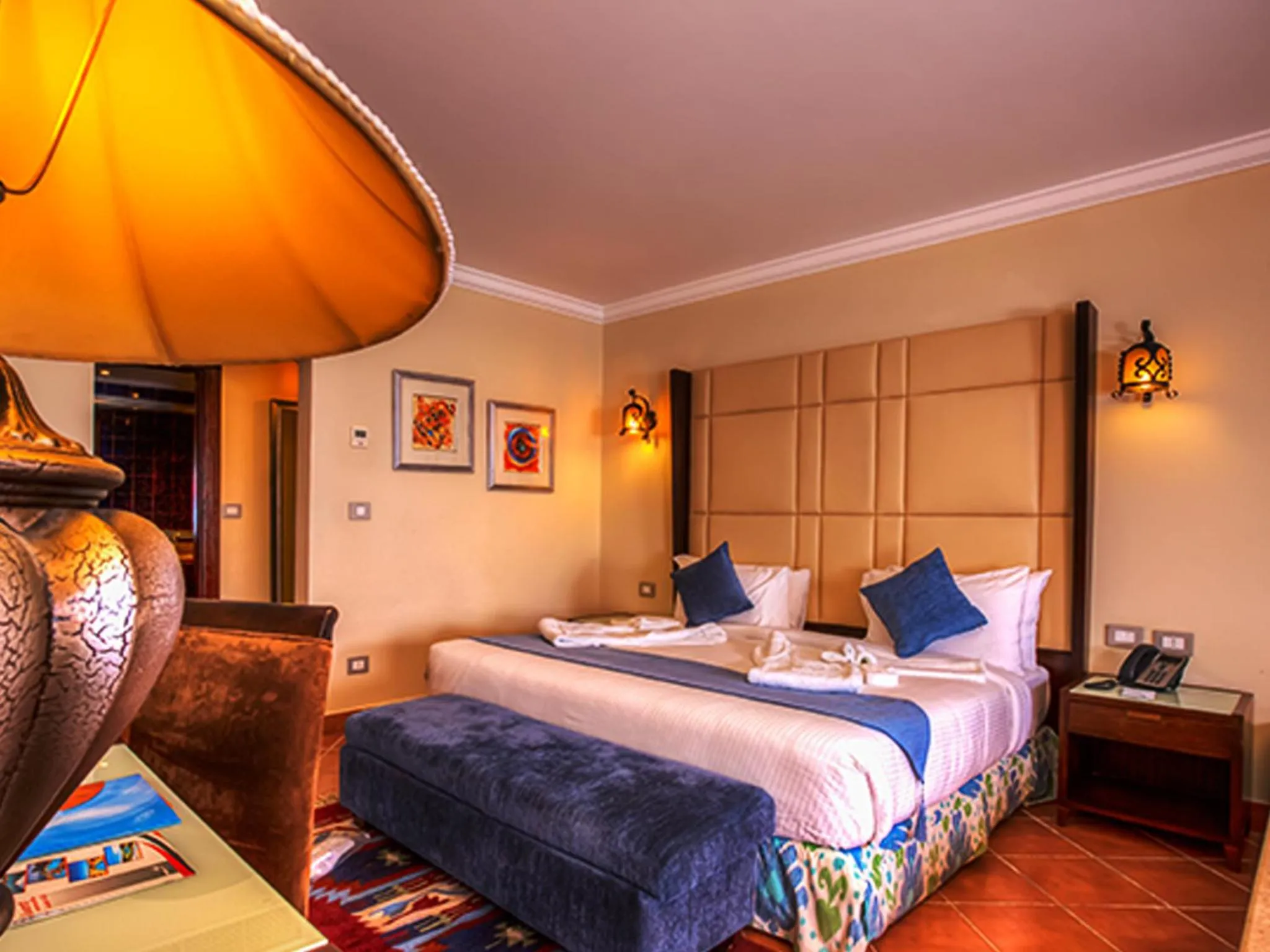 Bed in Porto Matrouh Beach Resort