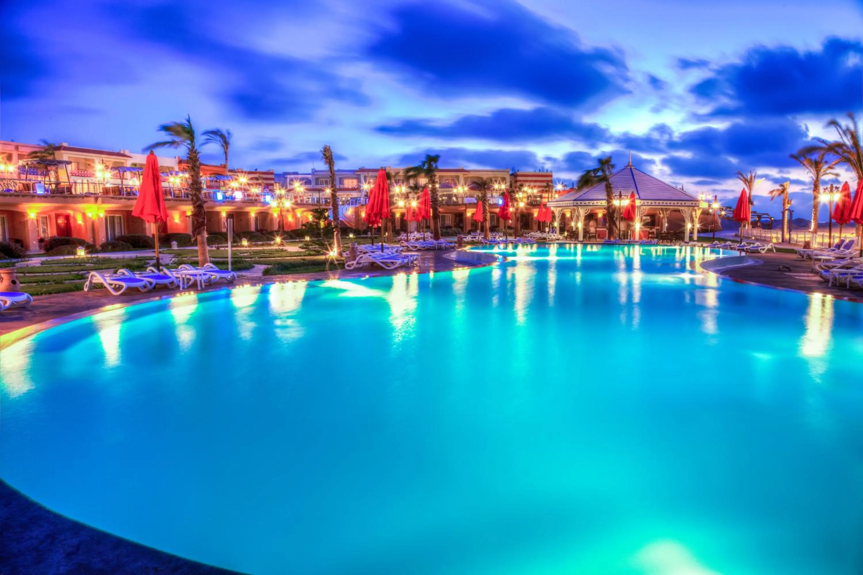 Swimming pool in Porto Matrouh Beach Resort