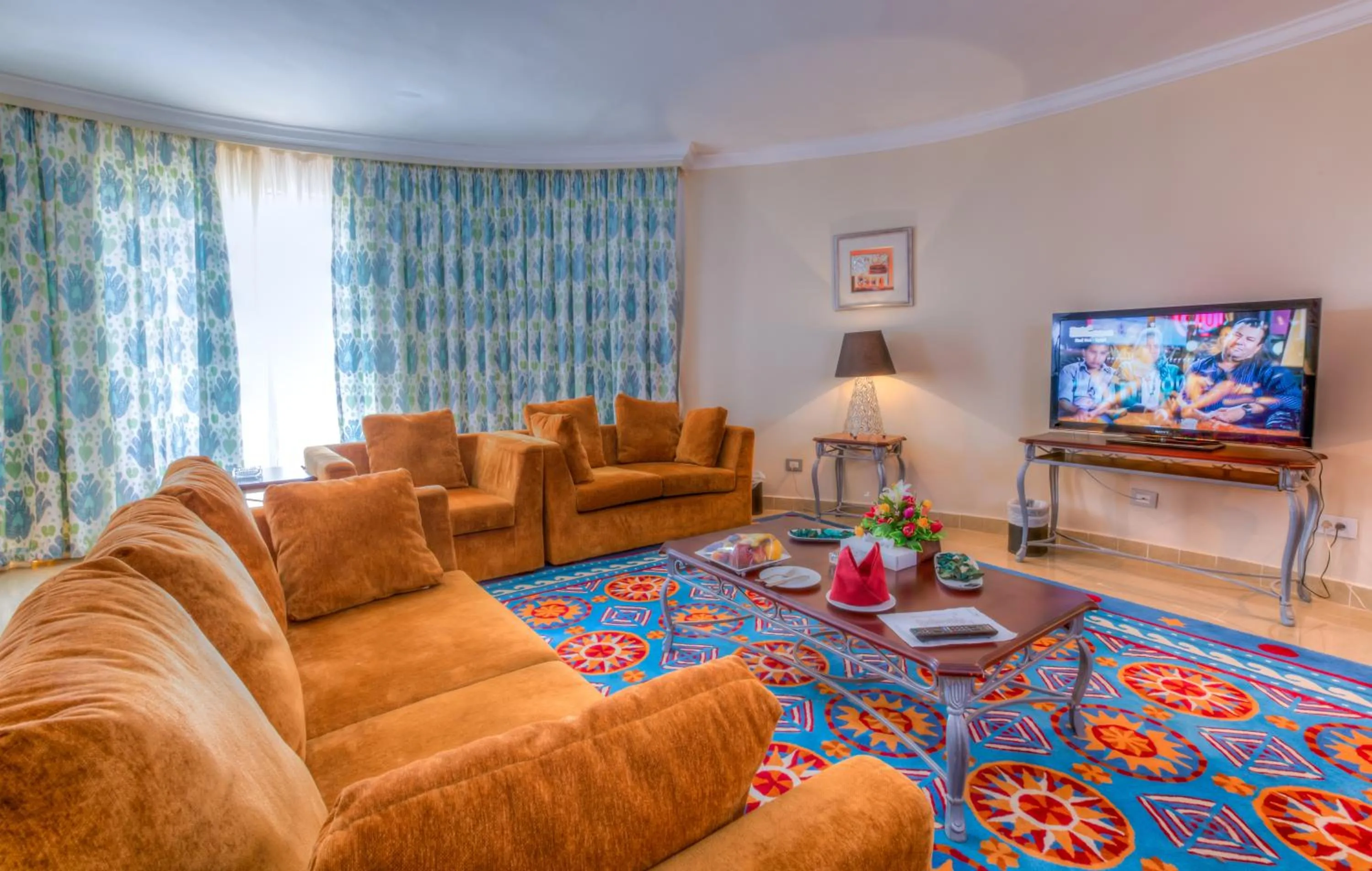 Seating area in Porto Matrouh Beach Resort