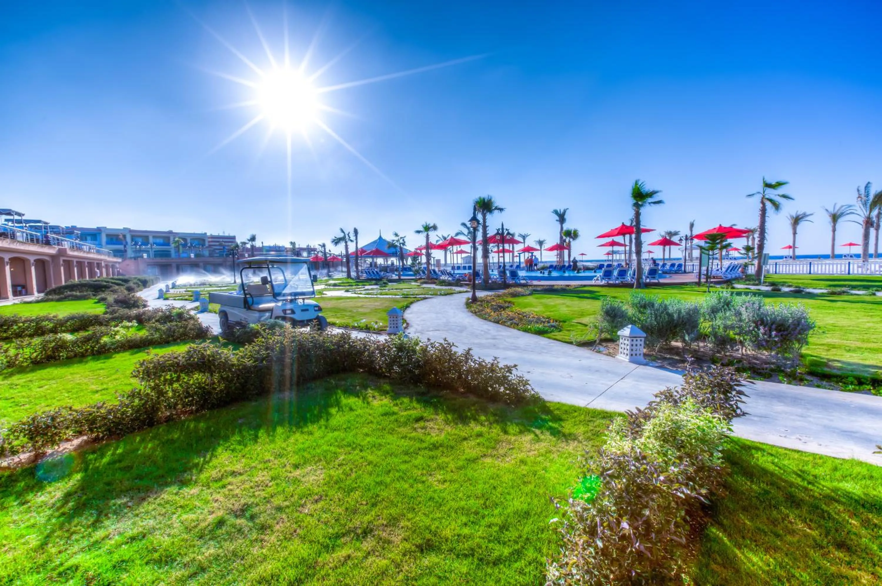 Garden in Porto Matrouh Beach Resort