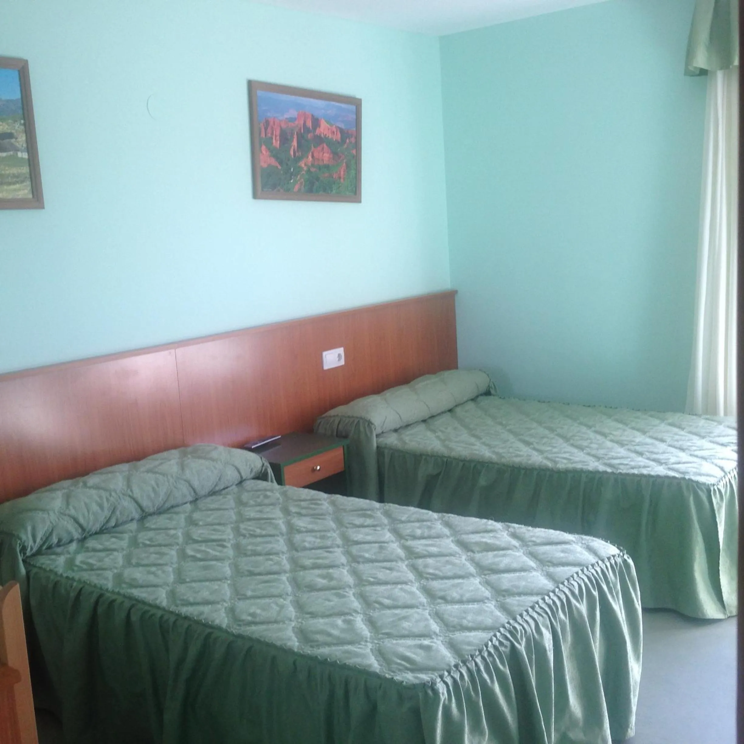 Bed in Hotel Medulio